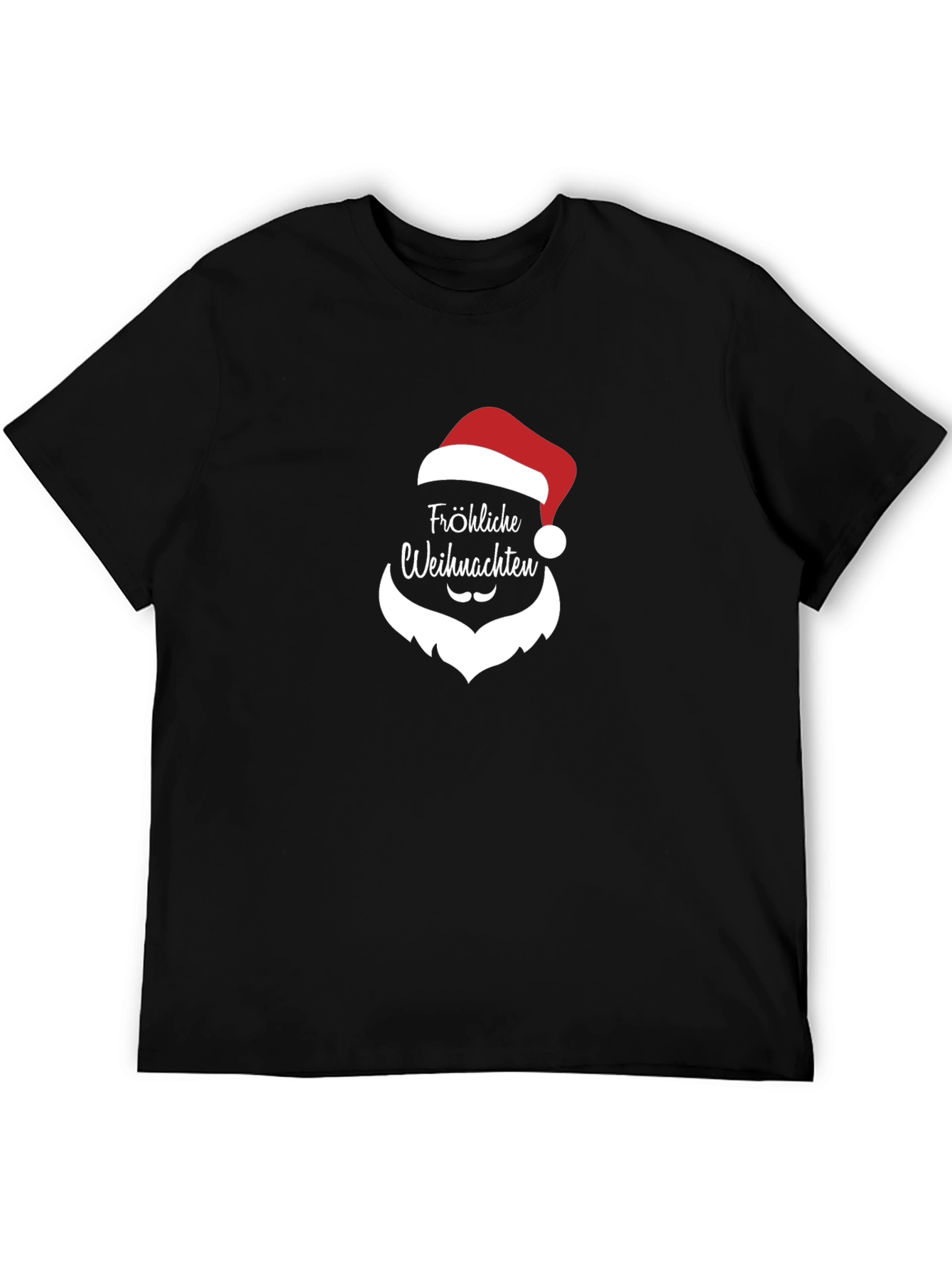 Festive Christmas T-Shirt - Fröhliche Weihnachten