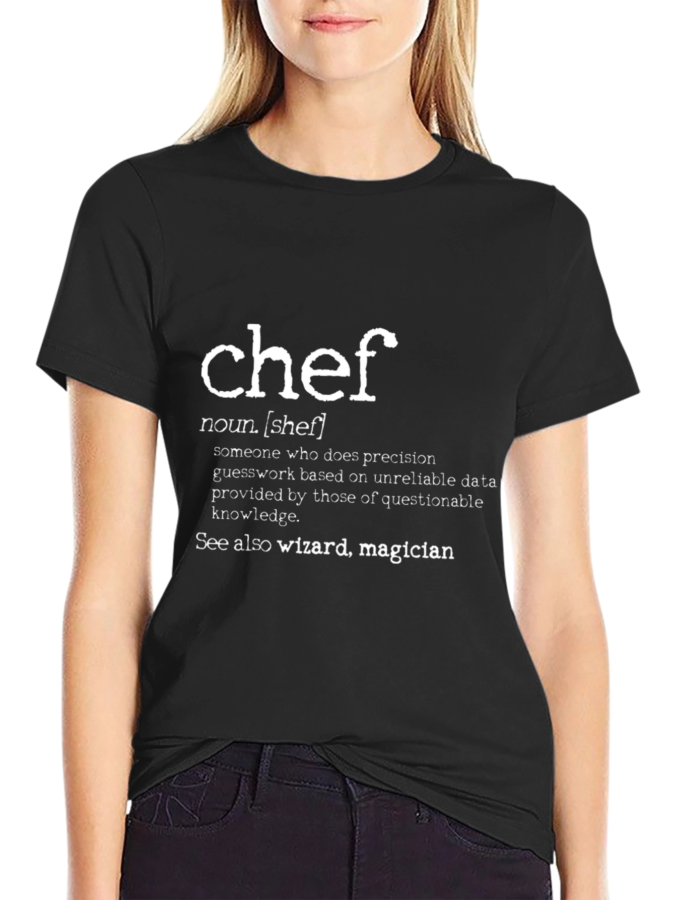 Chef Definition T-Shirt - Culinary Wizard Wear