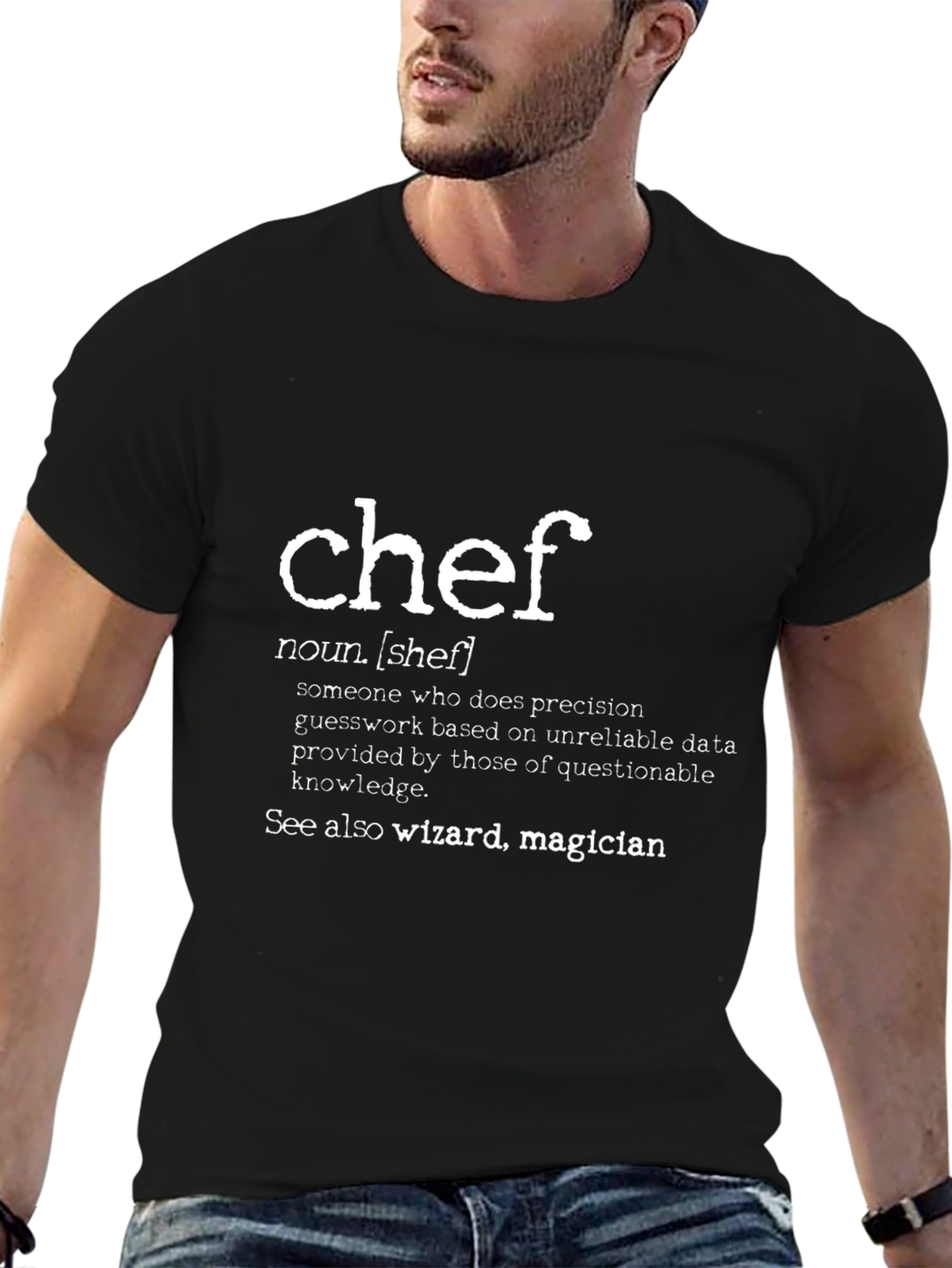 Chef Definition T-Shirt - Culinary Wizard Wear