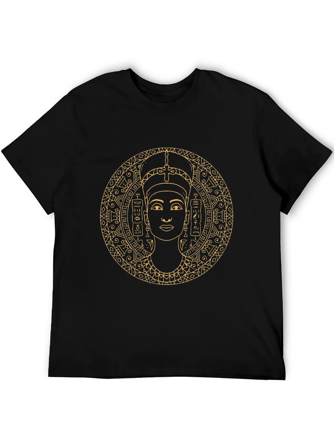 Egyptian Queen Graphic Tee - Black