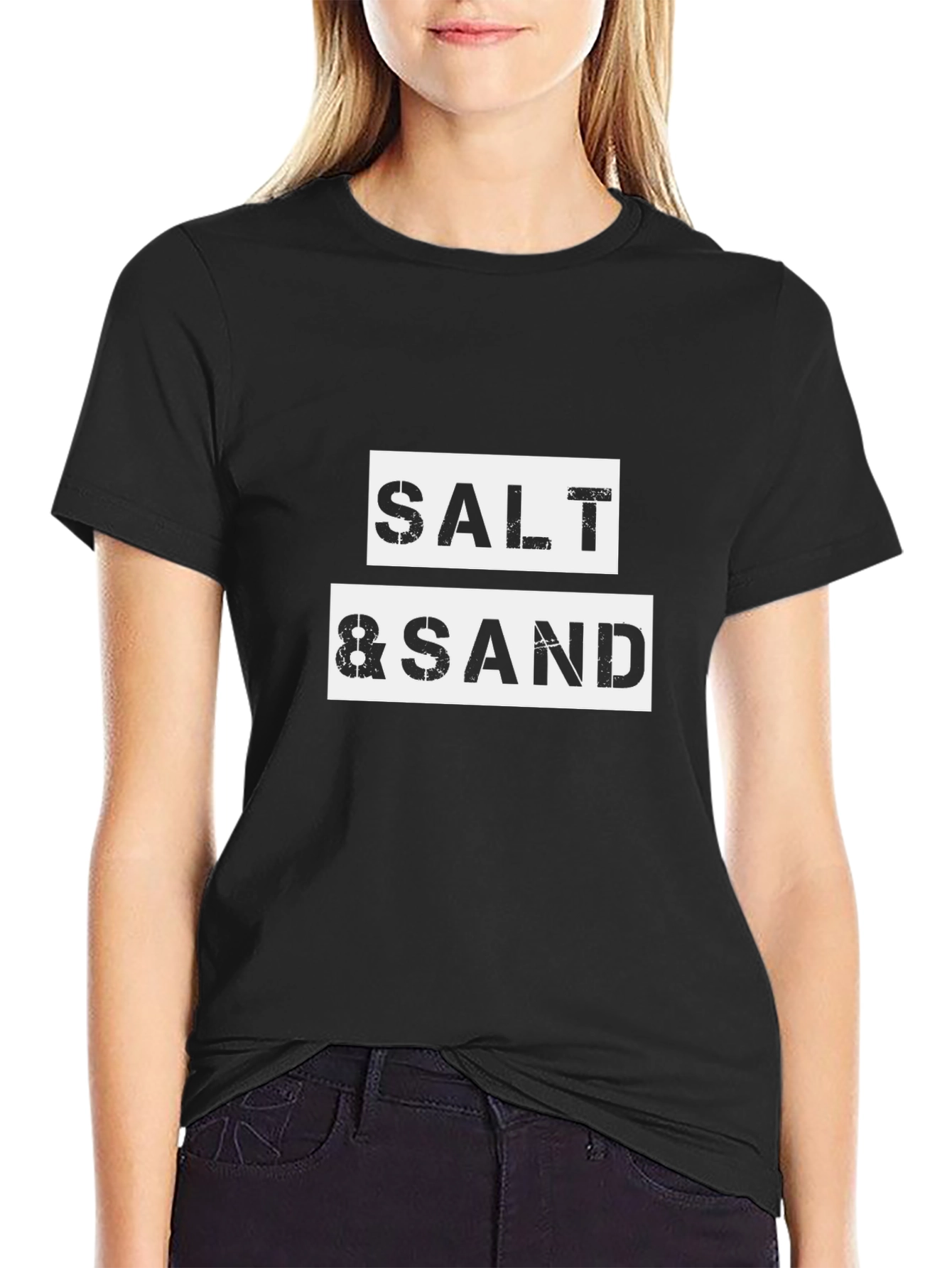 Salt & Sand Graphic Tee - Beach Lover T-Shirt