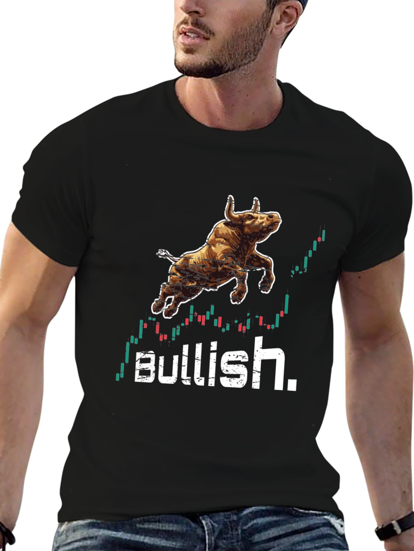 Bullish Stock Market Graphic Tee