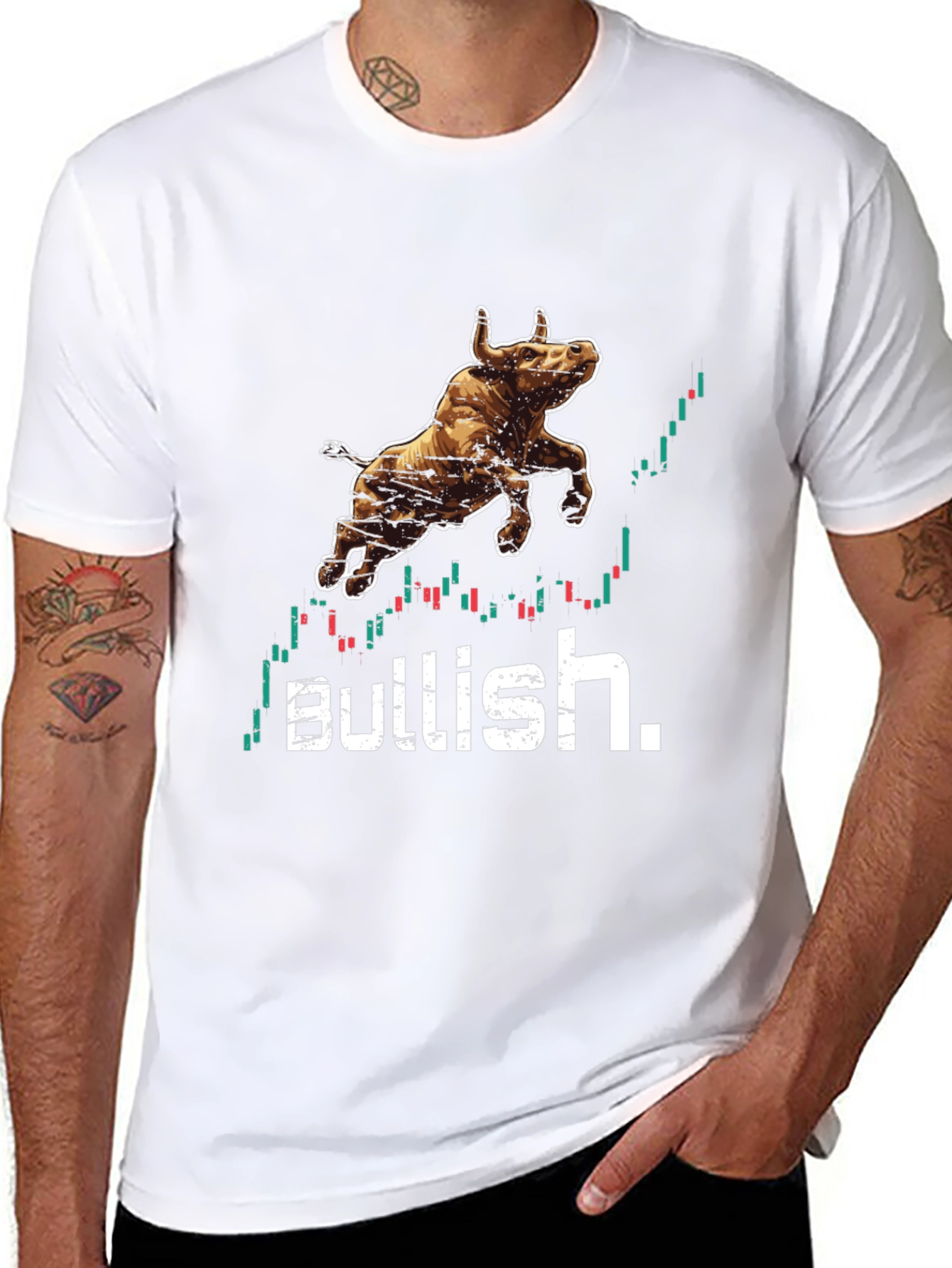 Bullish Stock Market Graphic Tee