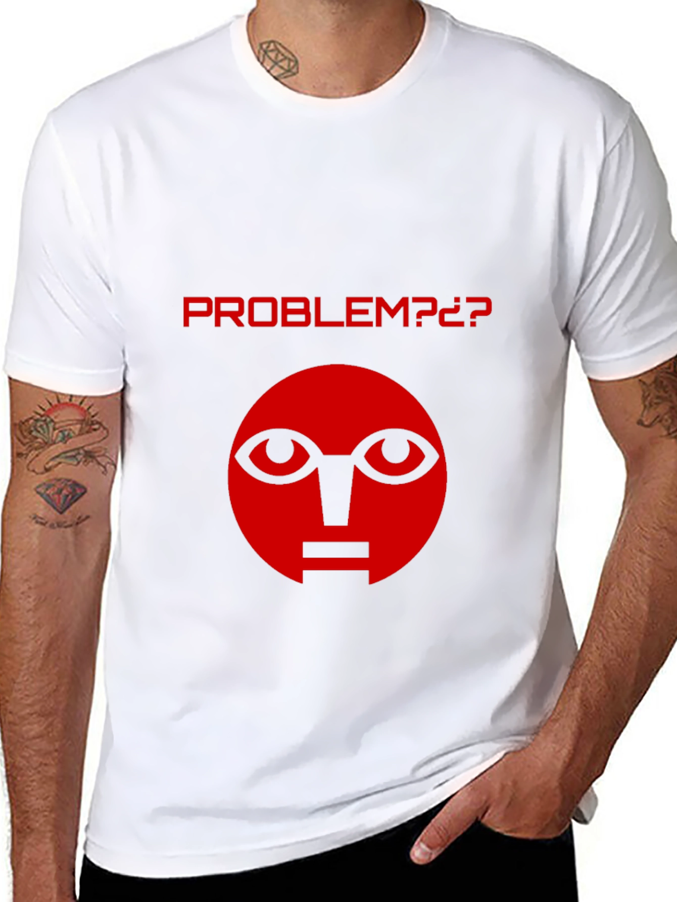Problem T-Shirt - Graphic Tee - Black