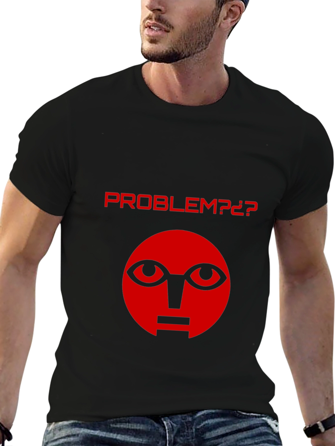 Problem T-Shirt - Graphic Tee - Black