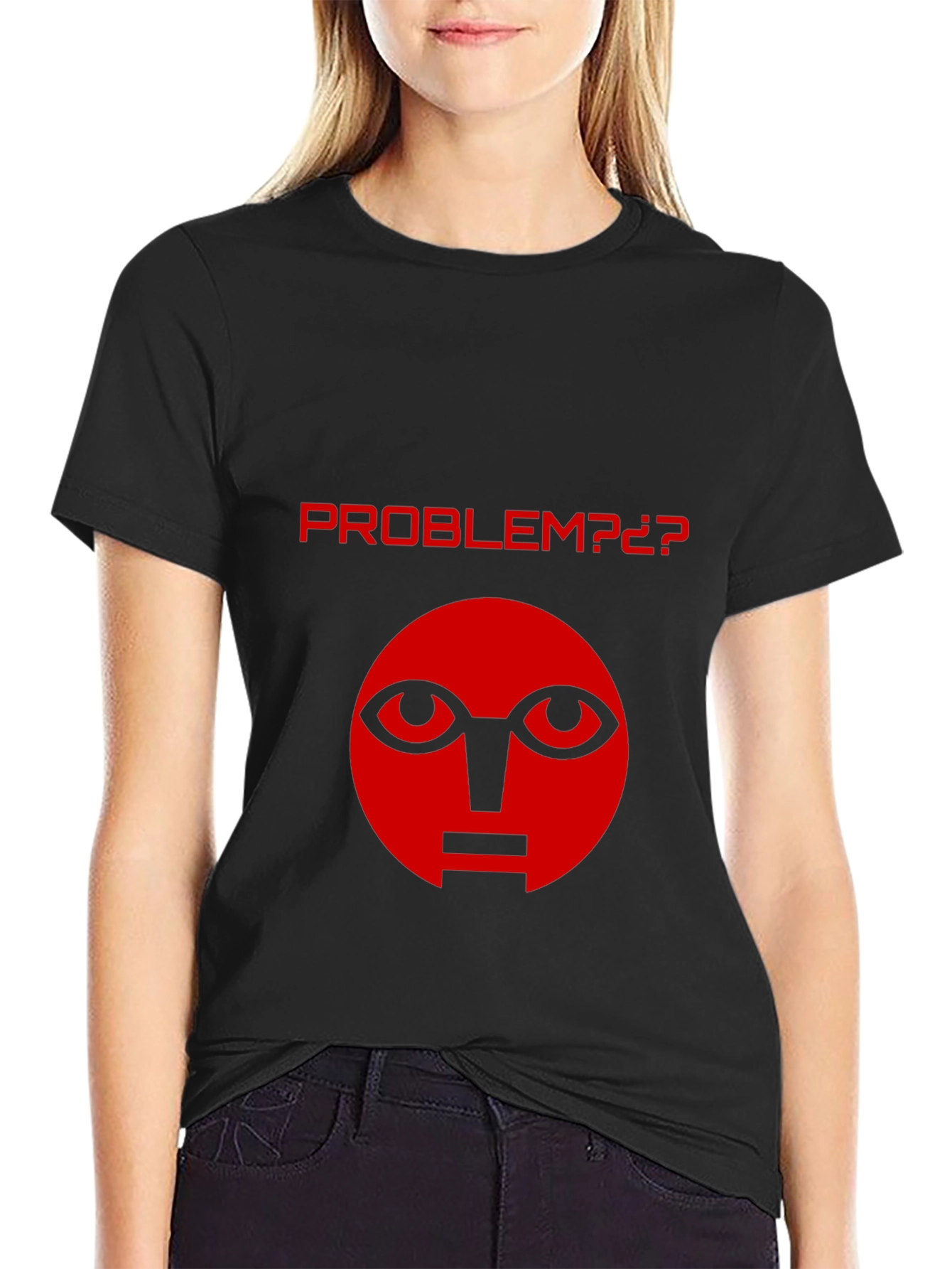 Problem T-Shirt - Graphic Tee - Black