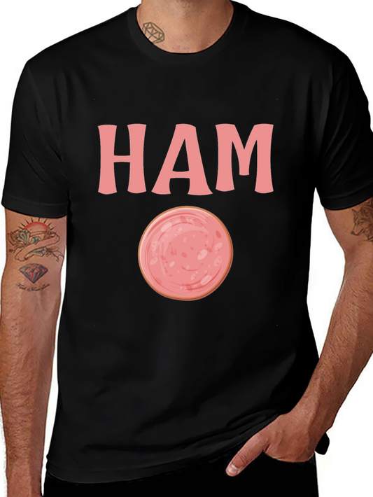 Humorous HAM Graphic T-Shirt