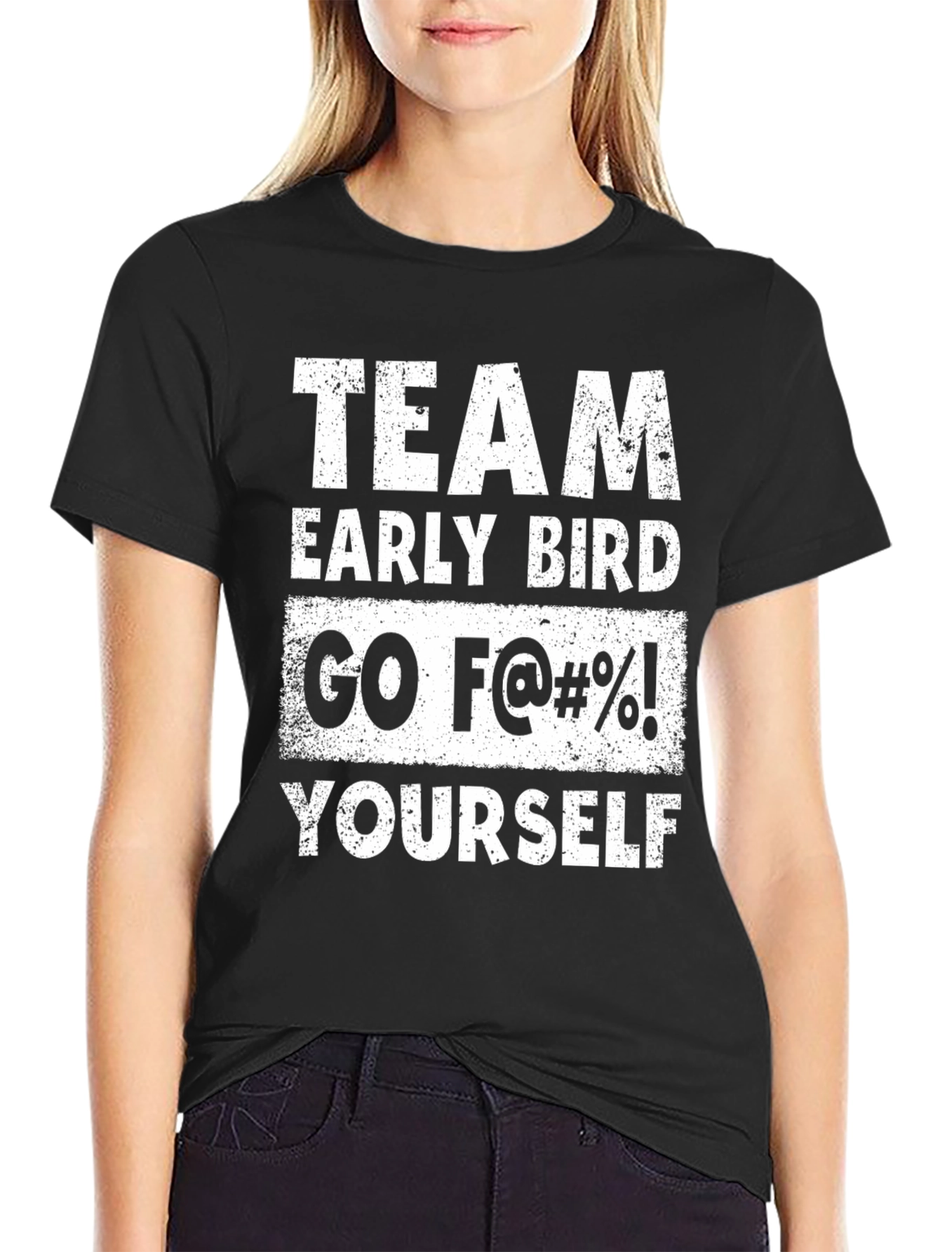 Team Early Bird Funny Graphic Tee
