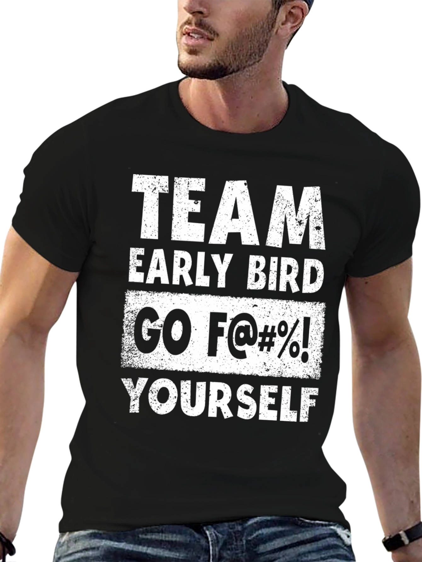 Team Early Bird Funny Graphic Tee