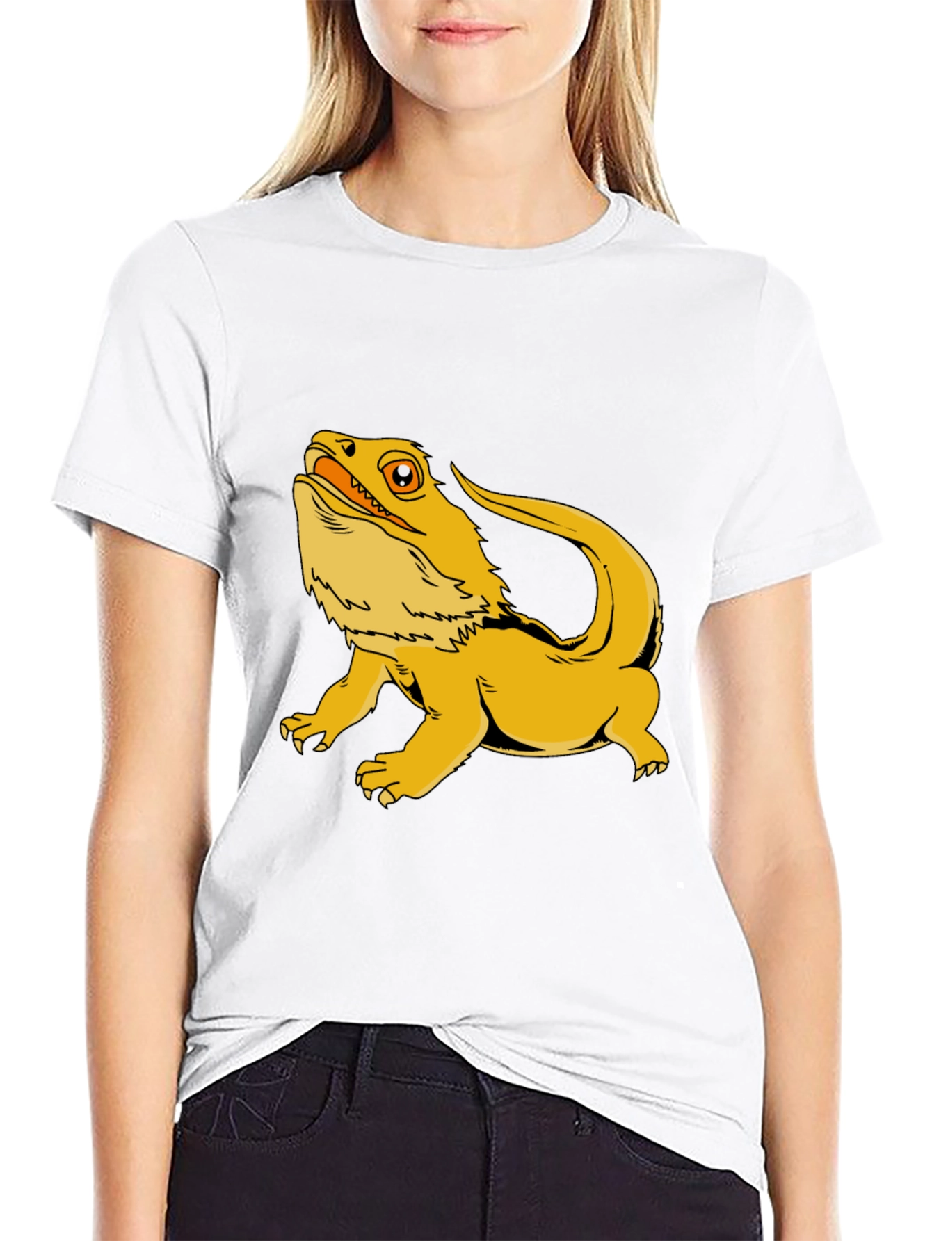 Bearded Dragon Graphic Tee - Cool Reptile Lover T-Shirt