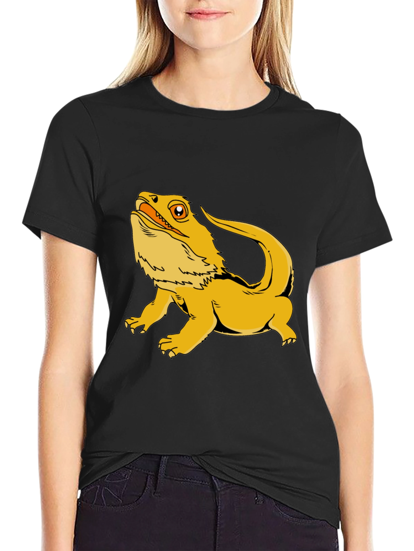 Bearded Dragon Graphic Tee - Cool Reptile Lover T-Shirt
