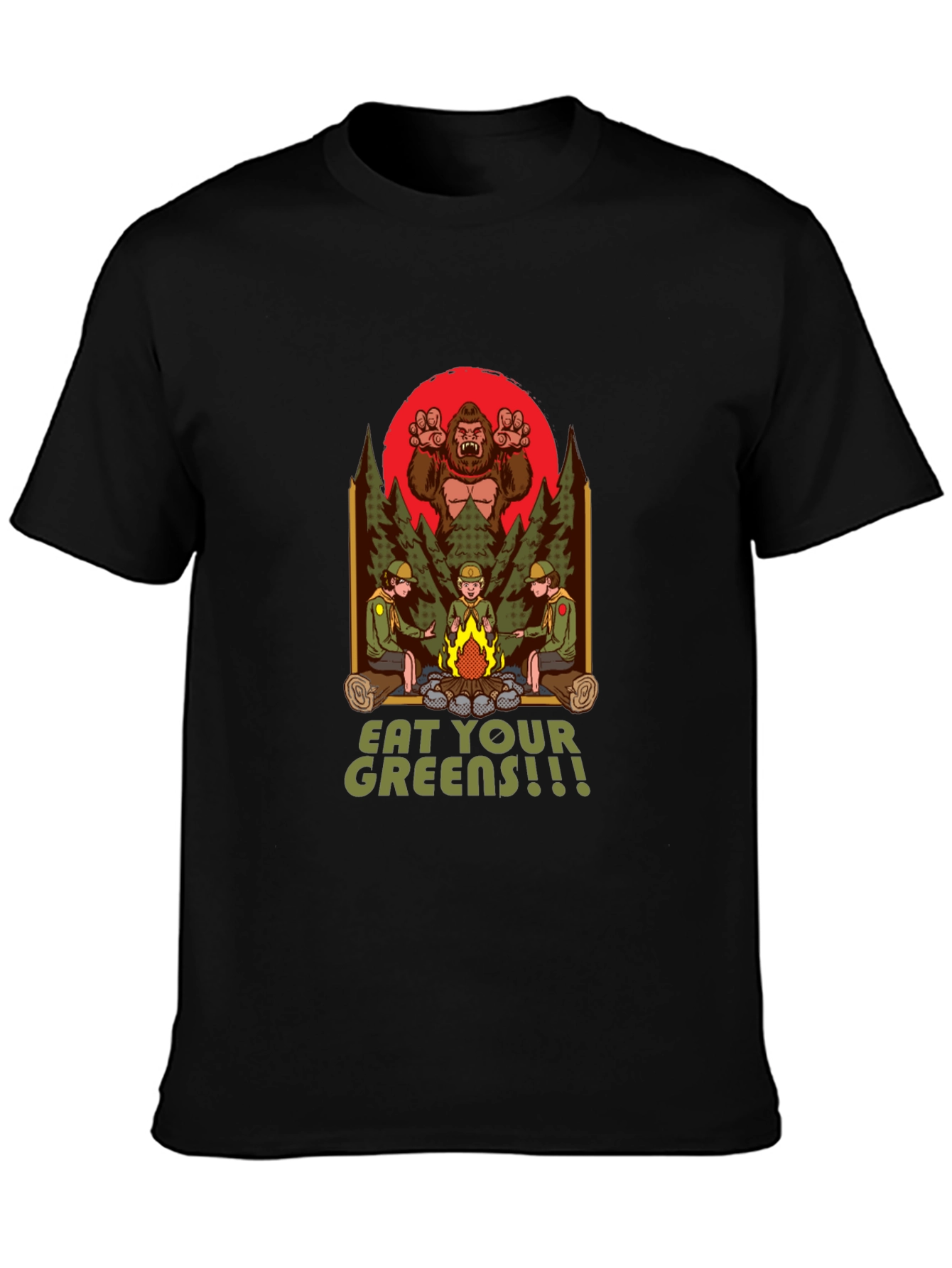 Eat Your Greens Graphic T-Shirt