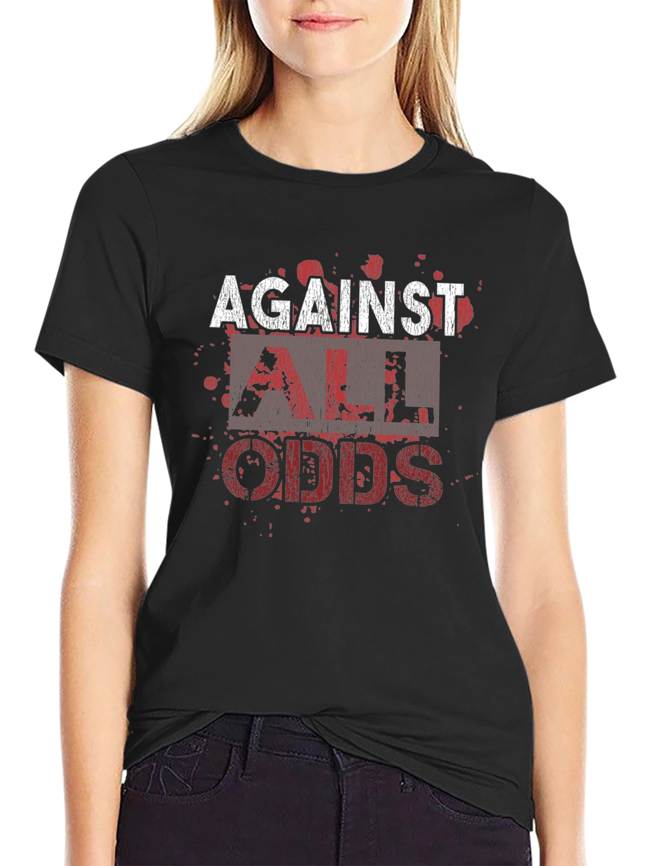 Against All Odds Graphic T-Shirt