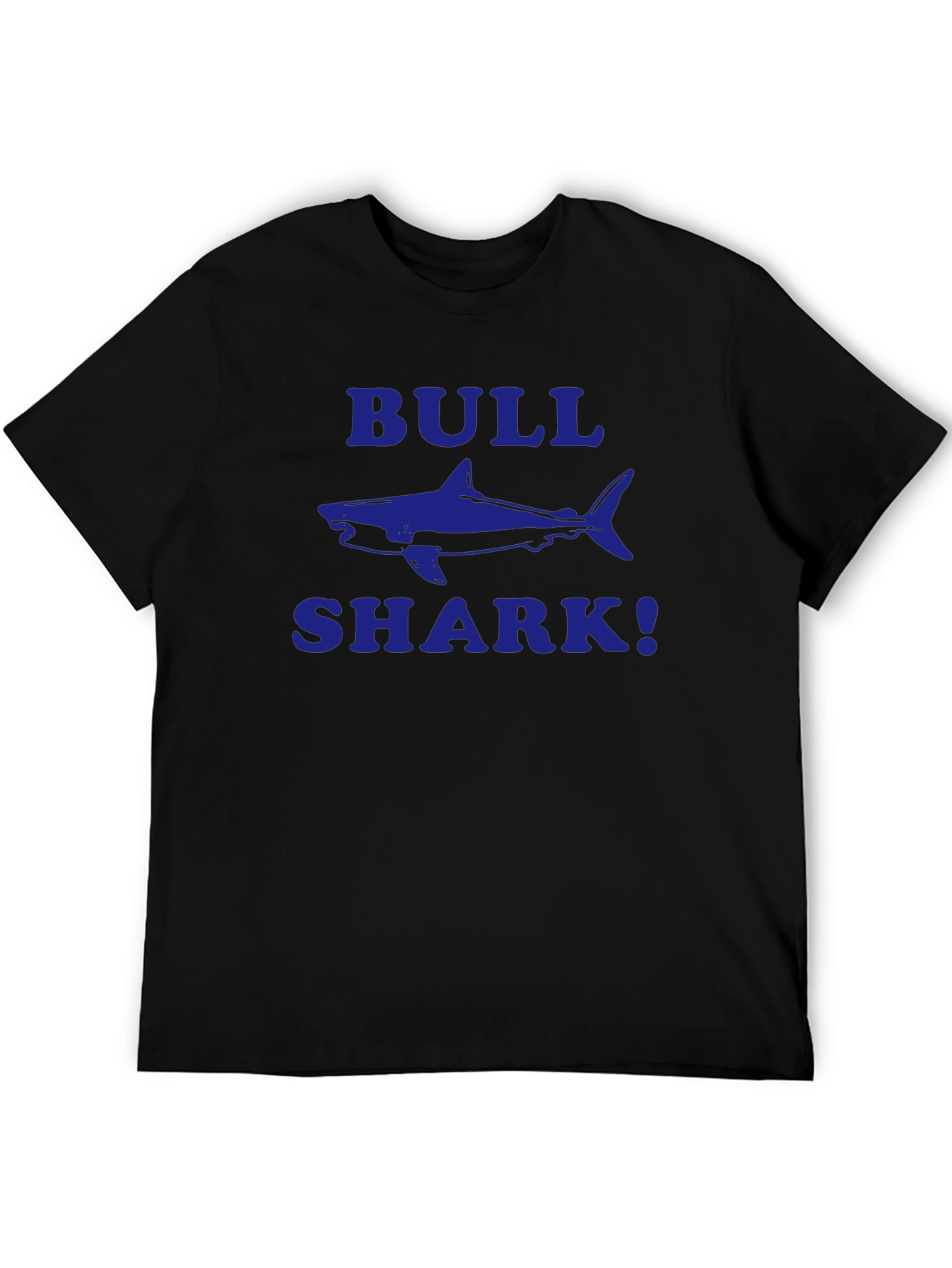 Bull Shark Graphic T-Shirt - Black