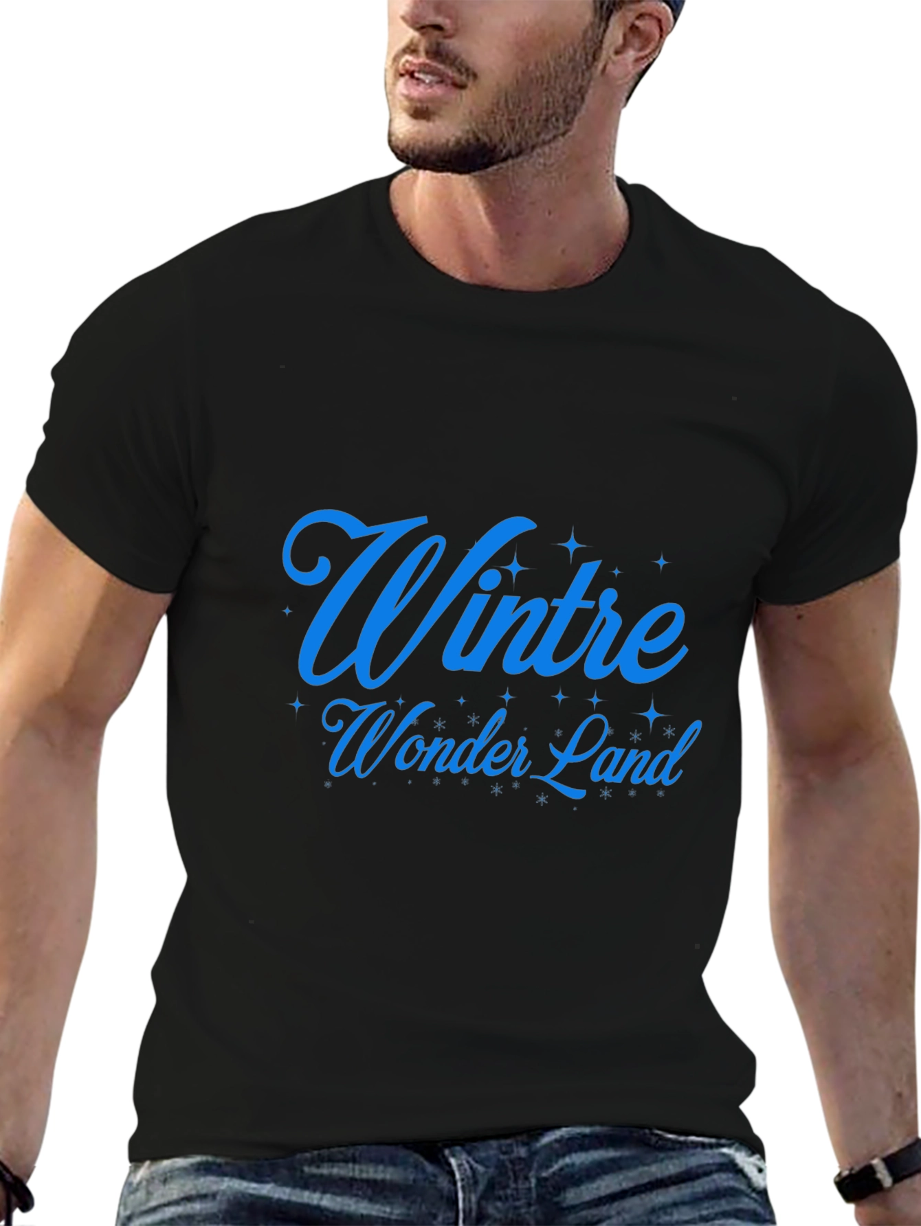 Winter Wonderland Graphic T-Shirt - Festive Holiday Apparel