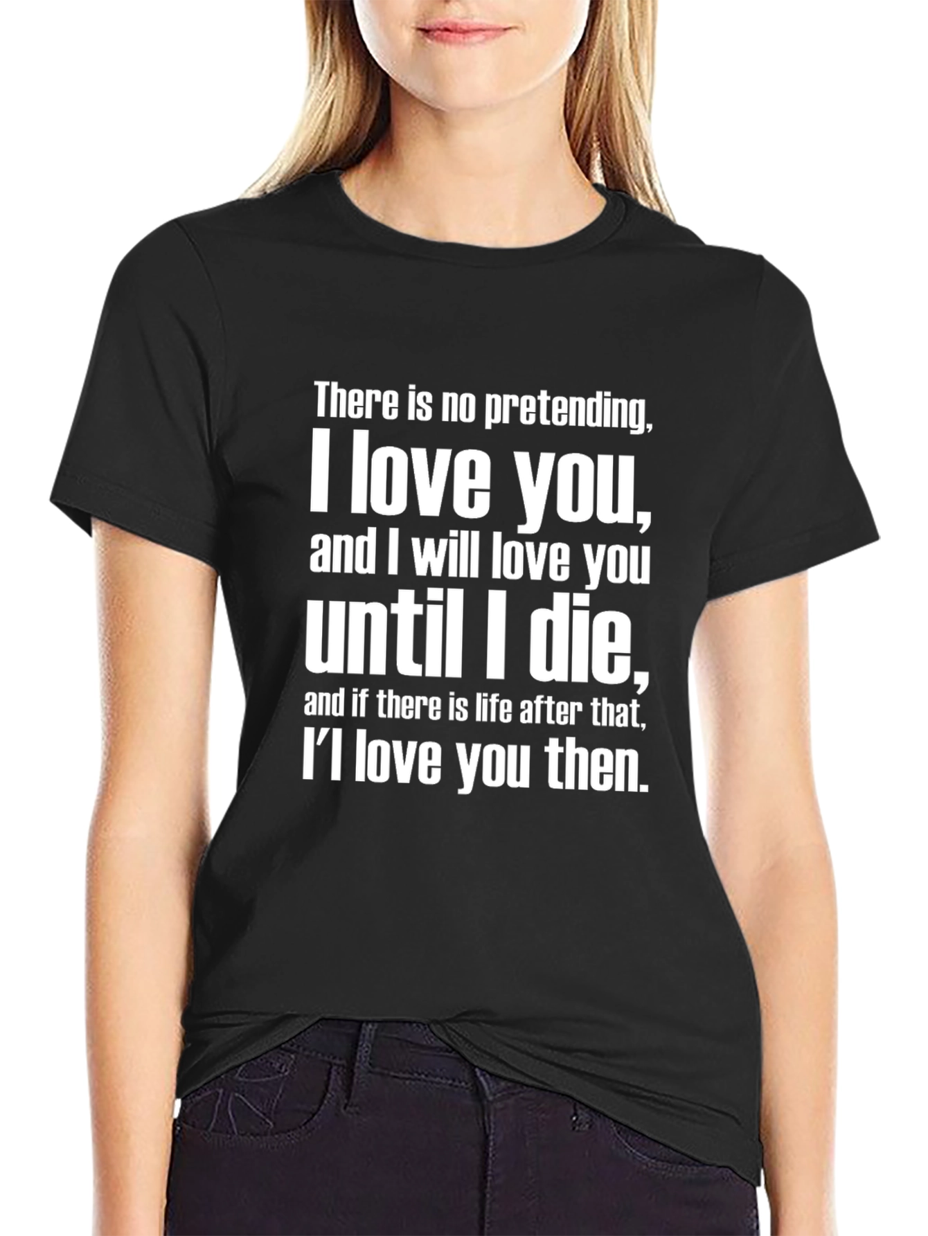 I Love You T-Shirt - Romantic Gift