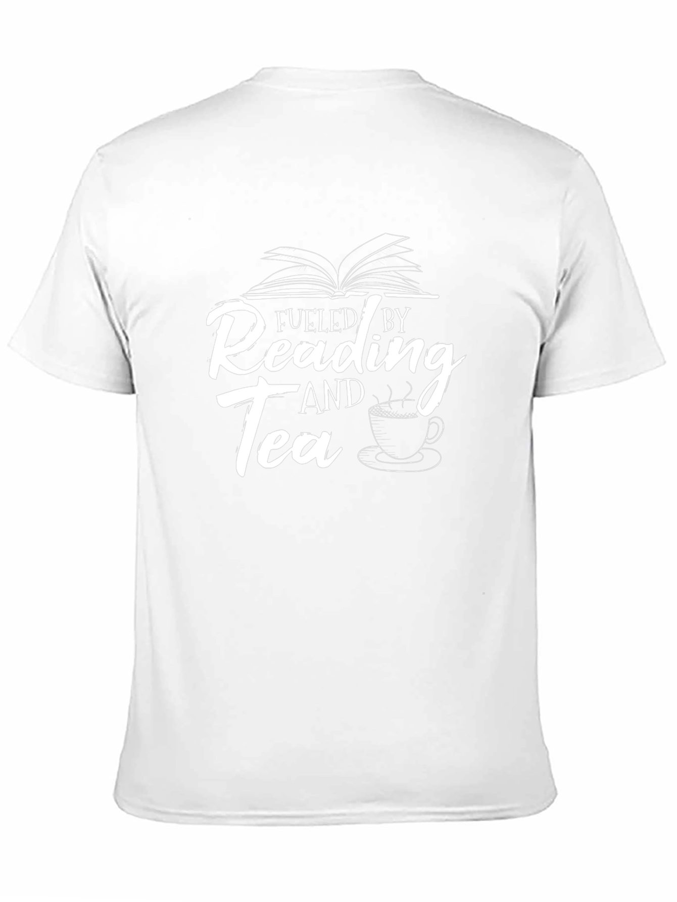 Fueled By Reading and Tea Graphic T-Shirt