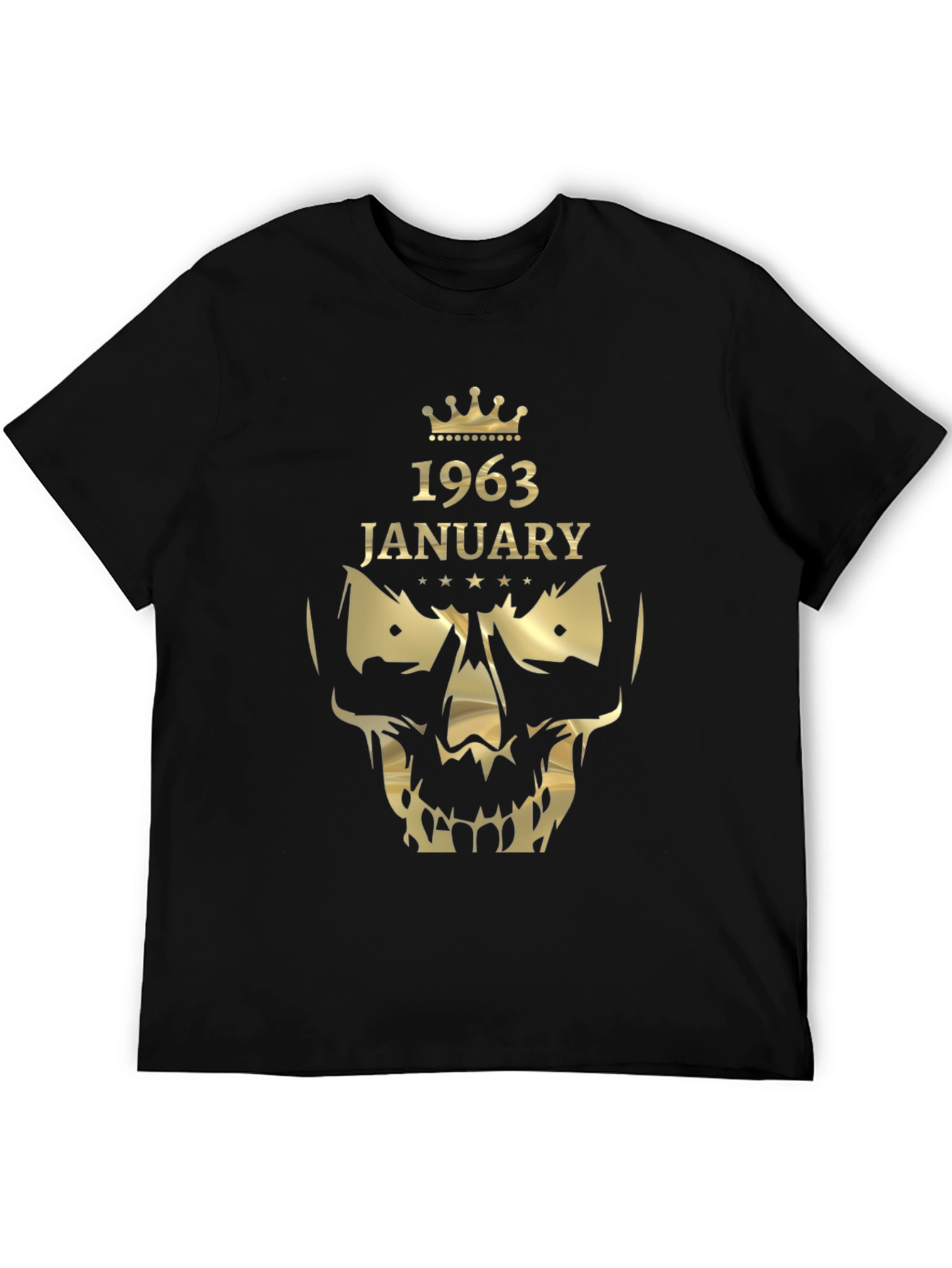 1963 January Skull Graphic T-Shirt