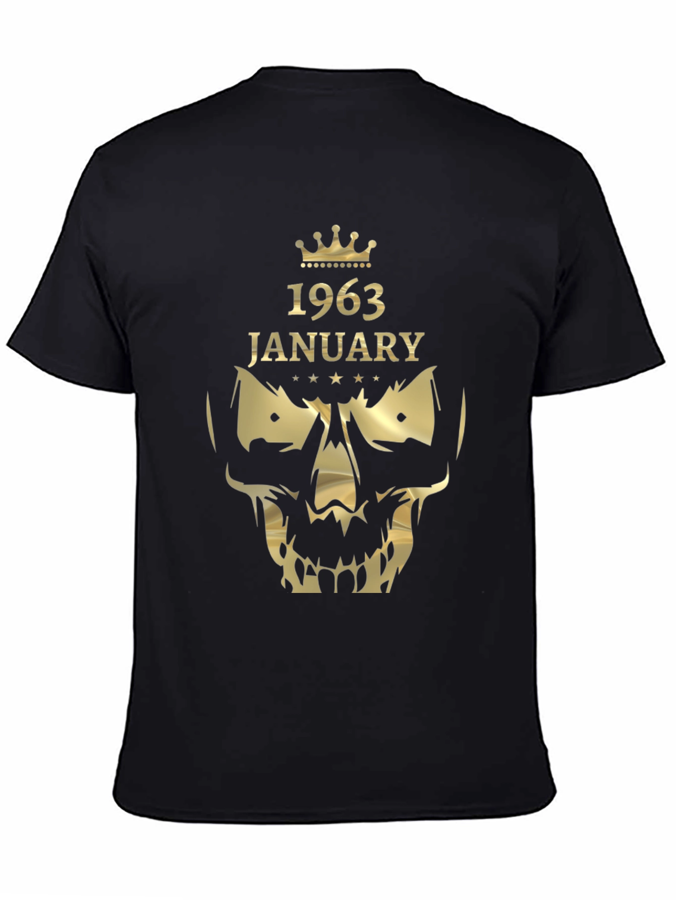 1963 January Skull Graphic T-Shirt
