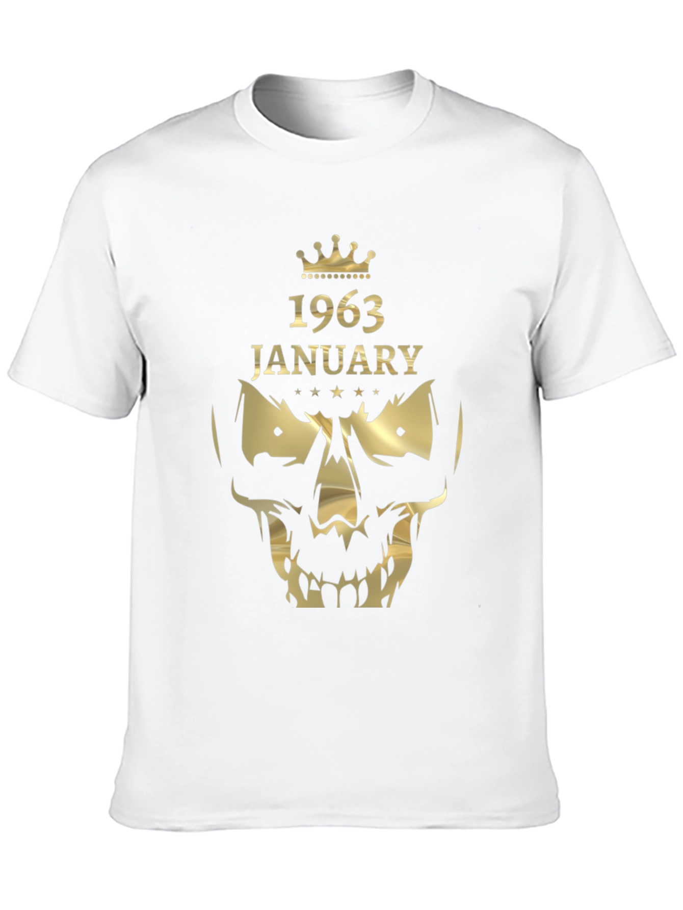 1963 January Skull Graphic T-Shirt