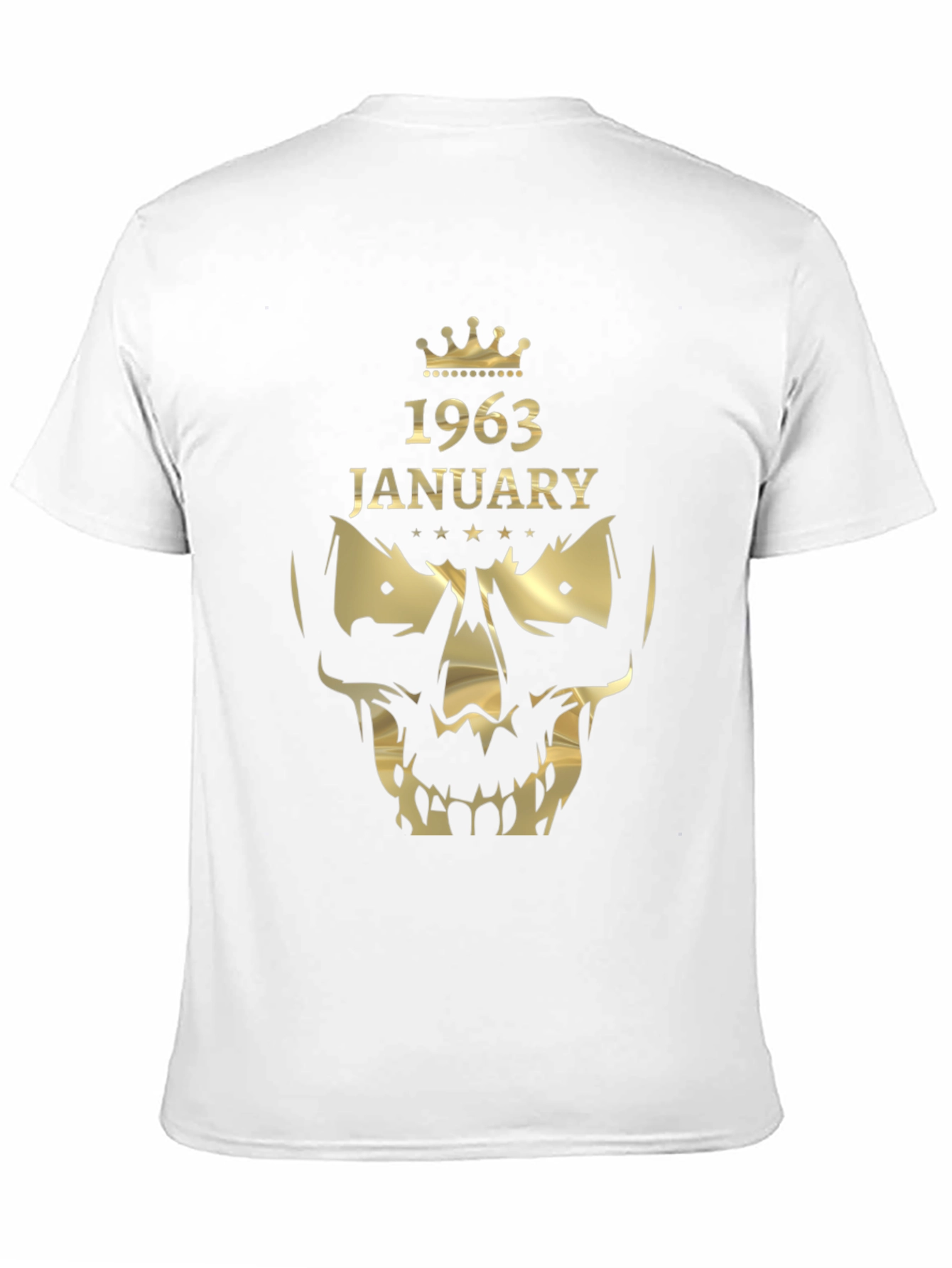 1963 January Skull Graphic T-Shirt