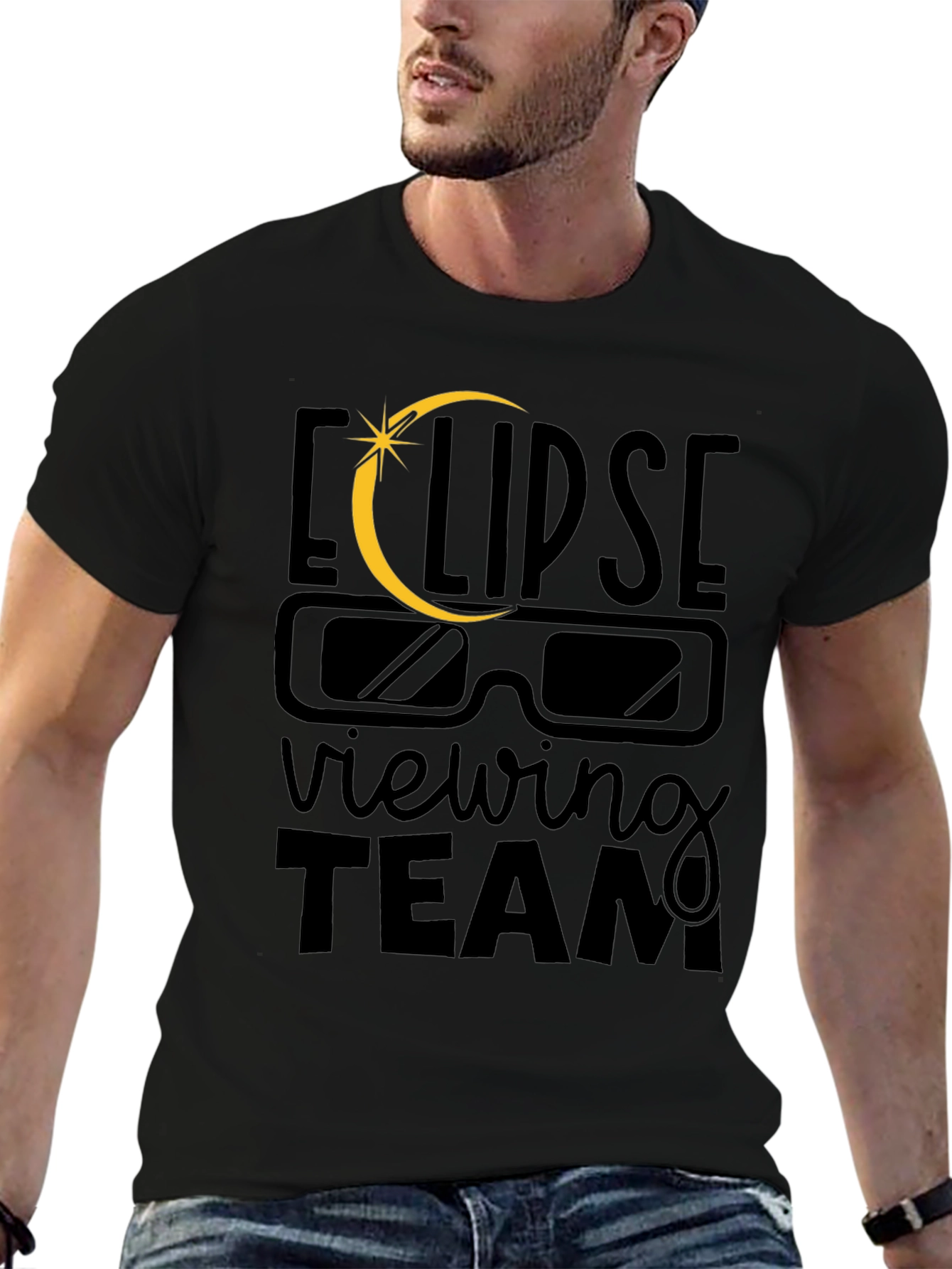 Eclipse Viewing Team T-Shirt: Solar Eclipse Tee