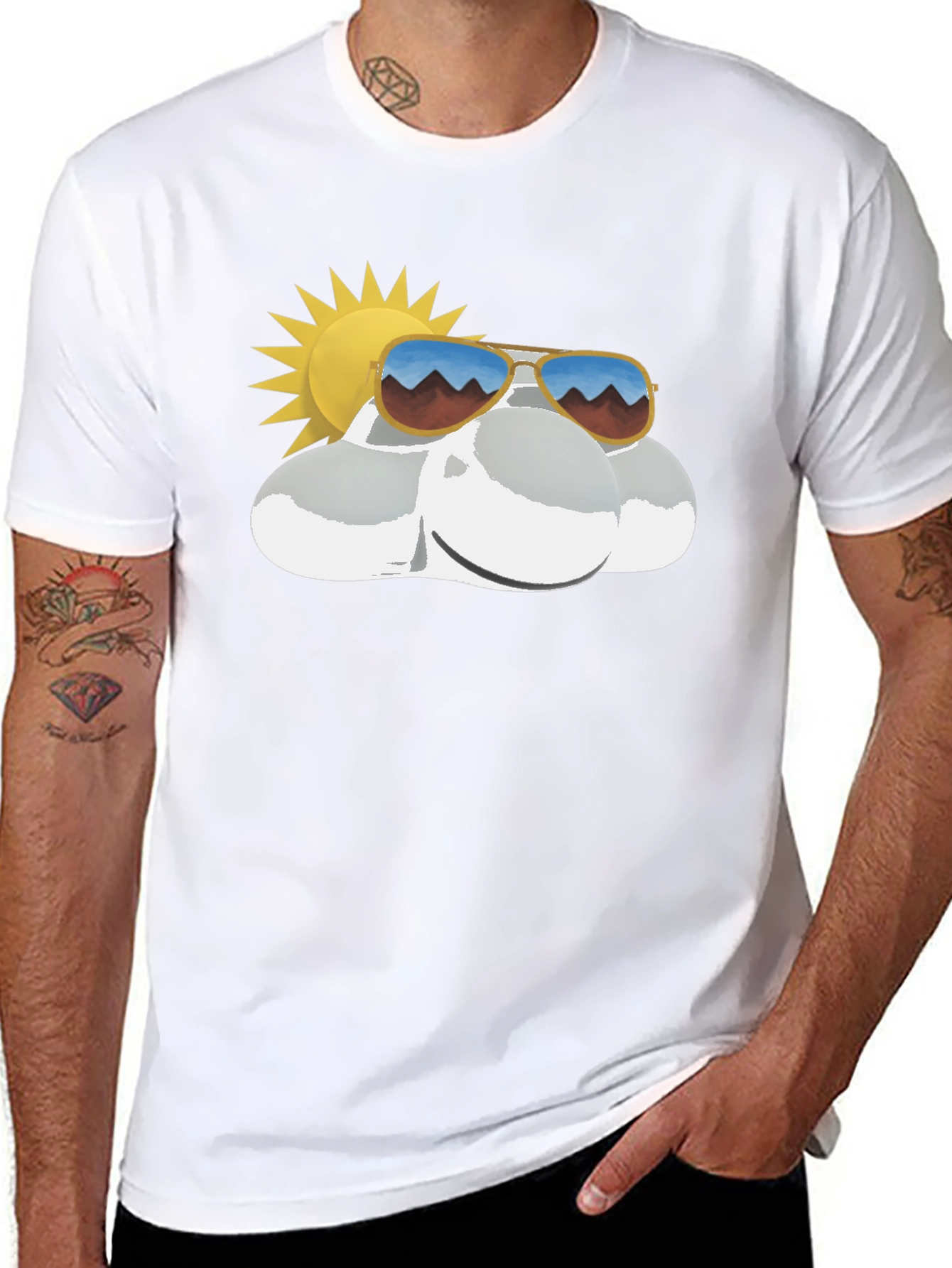 Cool Cloud Sun T-Shirt