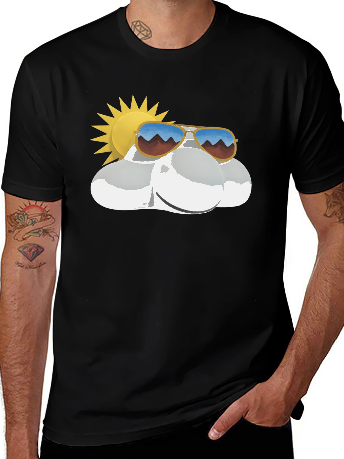 Cool Cloud Sun T-Shirt
