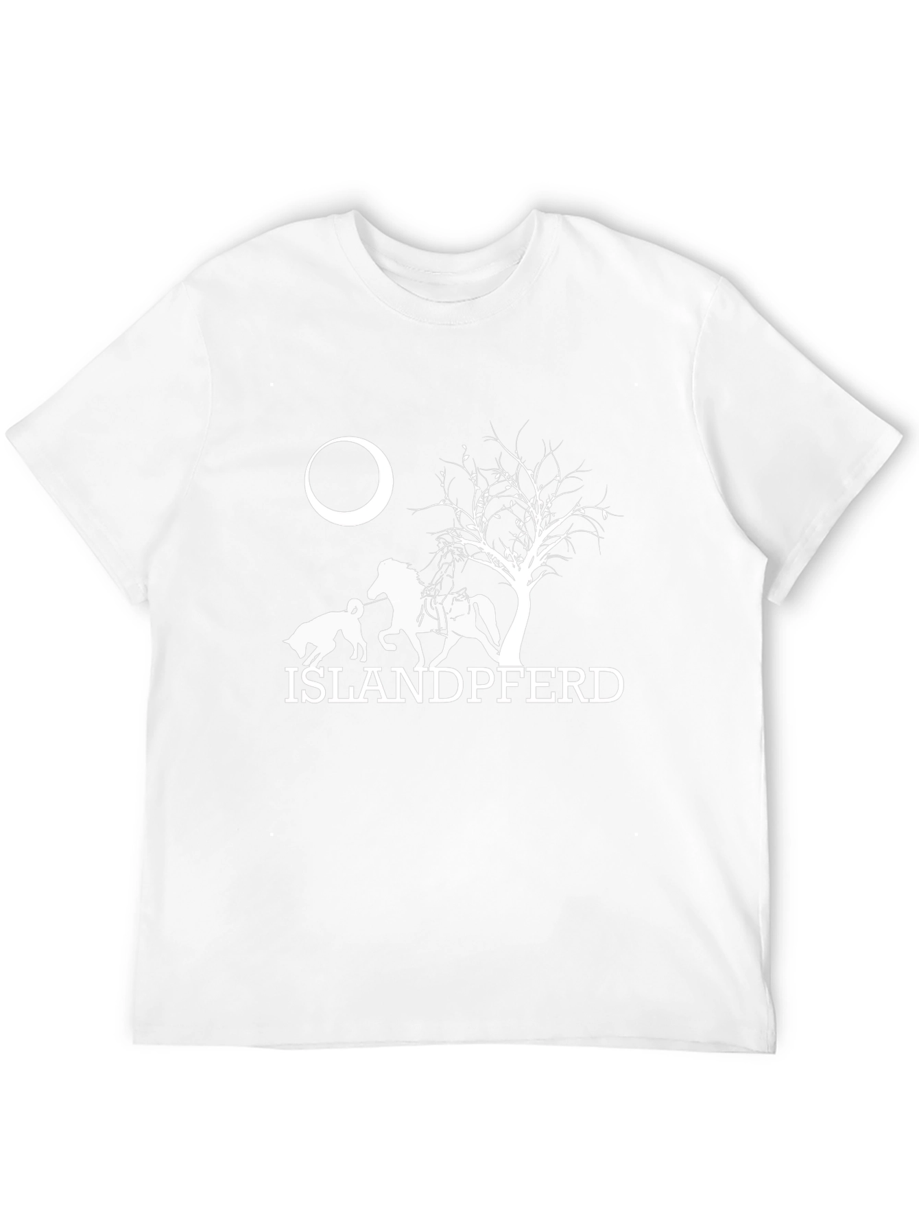 Islandpferd T-Shirt - Horse and Dog Design