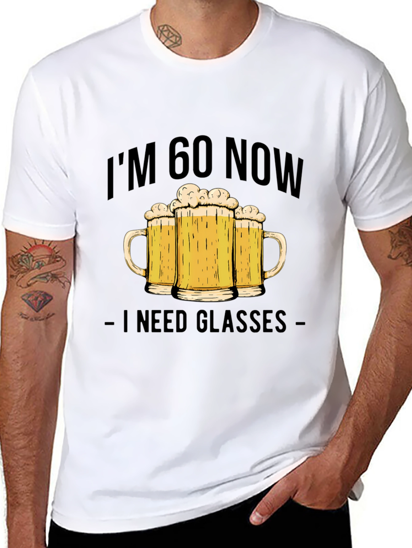Im 60 Now I Need Glasses T-Shirt