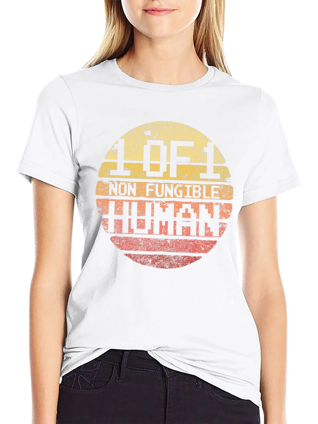 1 OF 1 Non Fungible Human Graphic T-Shirt