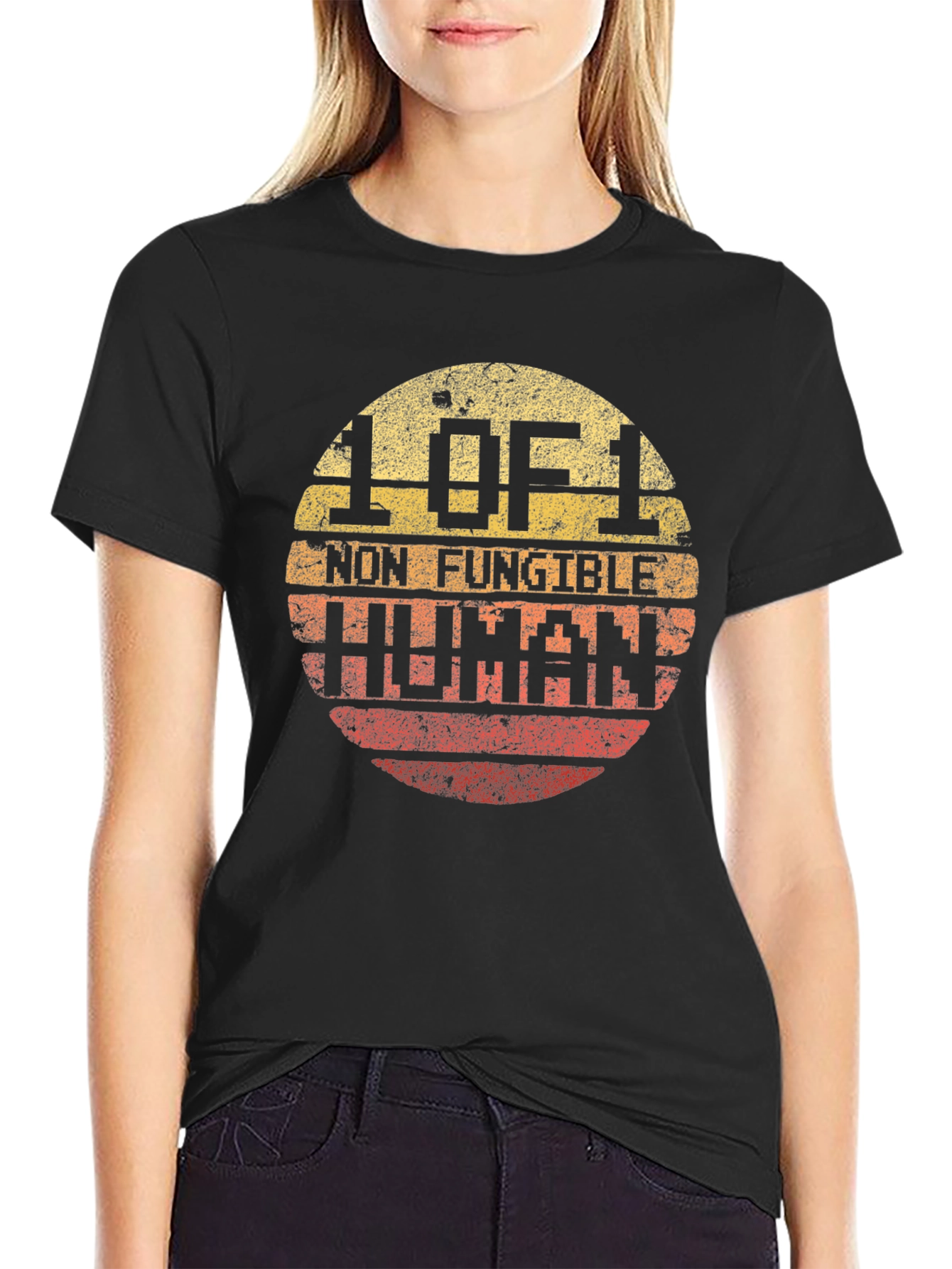1 OF 1 Non Fungible Human Graphic T-Shirt