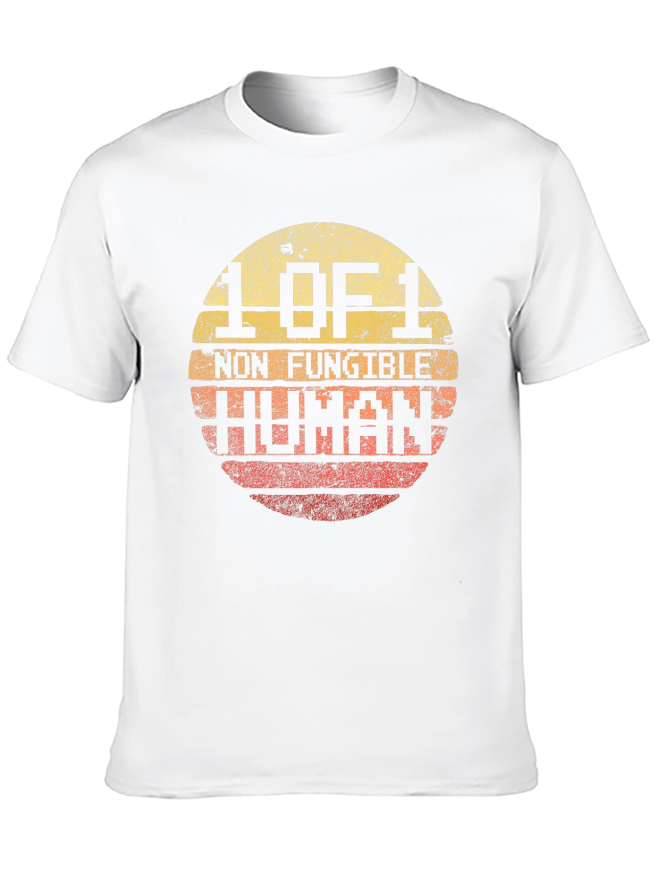1 OF 1 Non Fungible Human Graphic T-Shirt