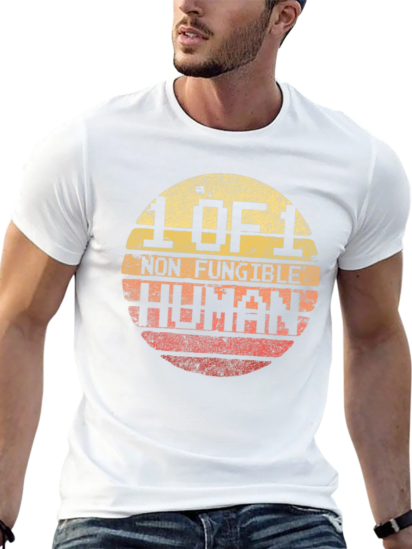 1 OF 1 Non Fungible Human Graphic T-Shirt