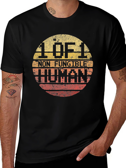 1 OF 1 Non Fungible Human Graphic T-Shirt