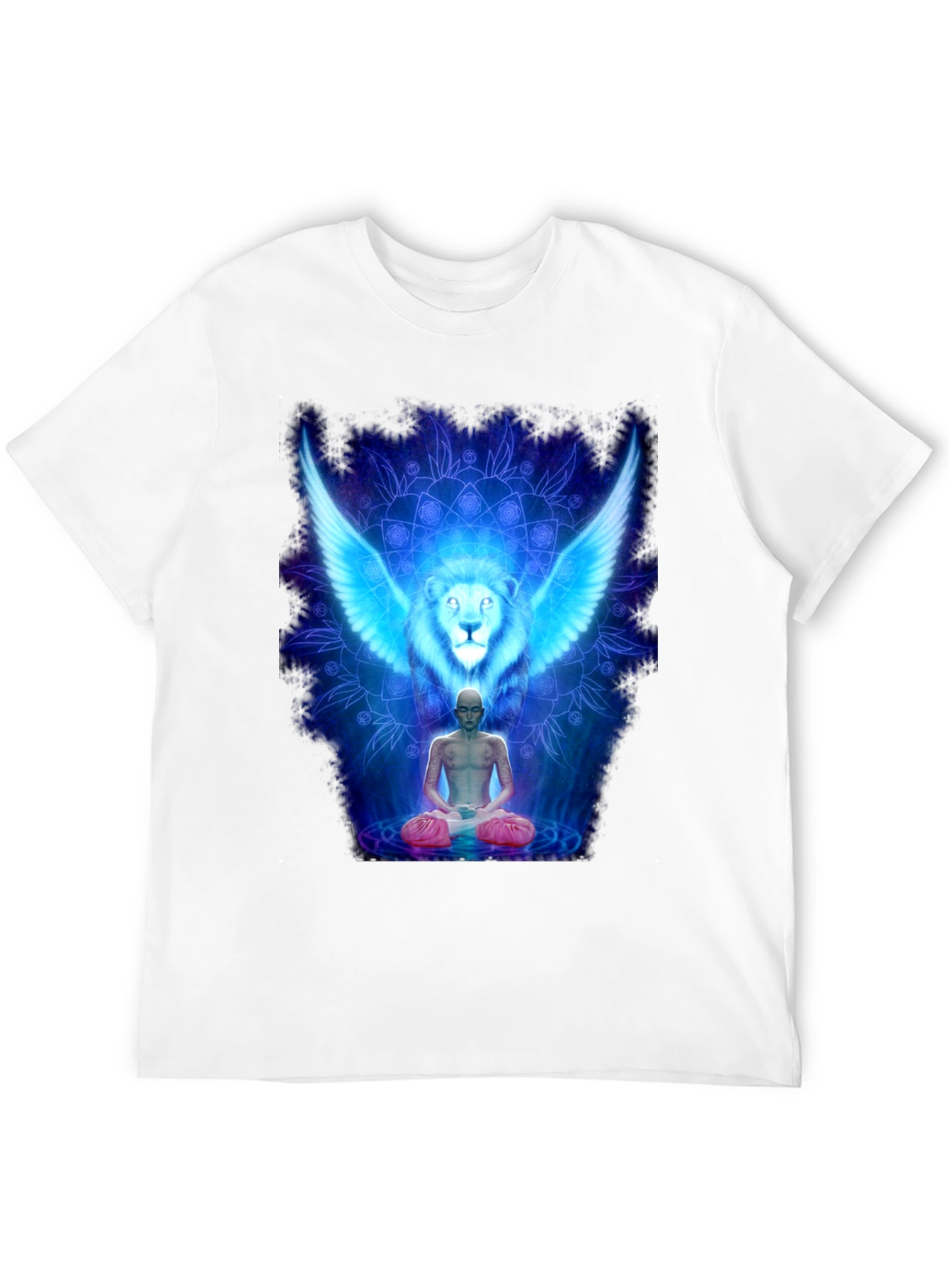Winged Lion Meditation T-Shirt