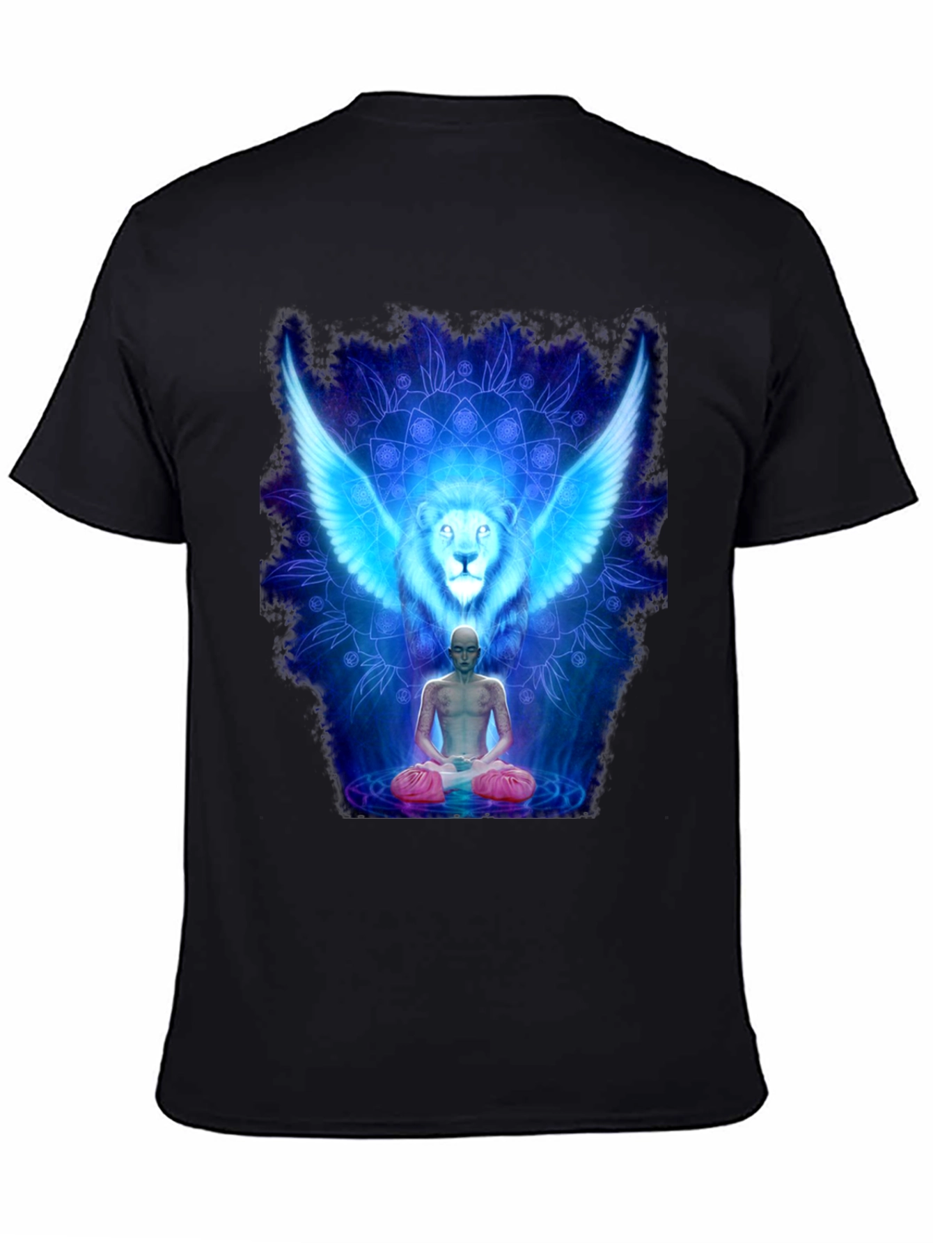 Winged Lion Meditation T-Shirt