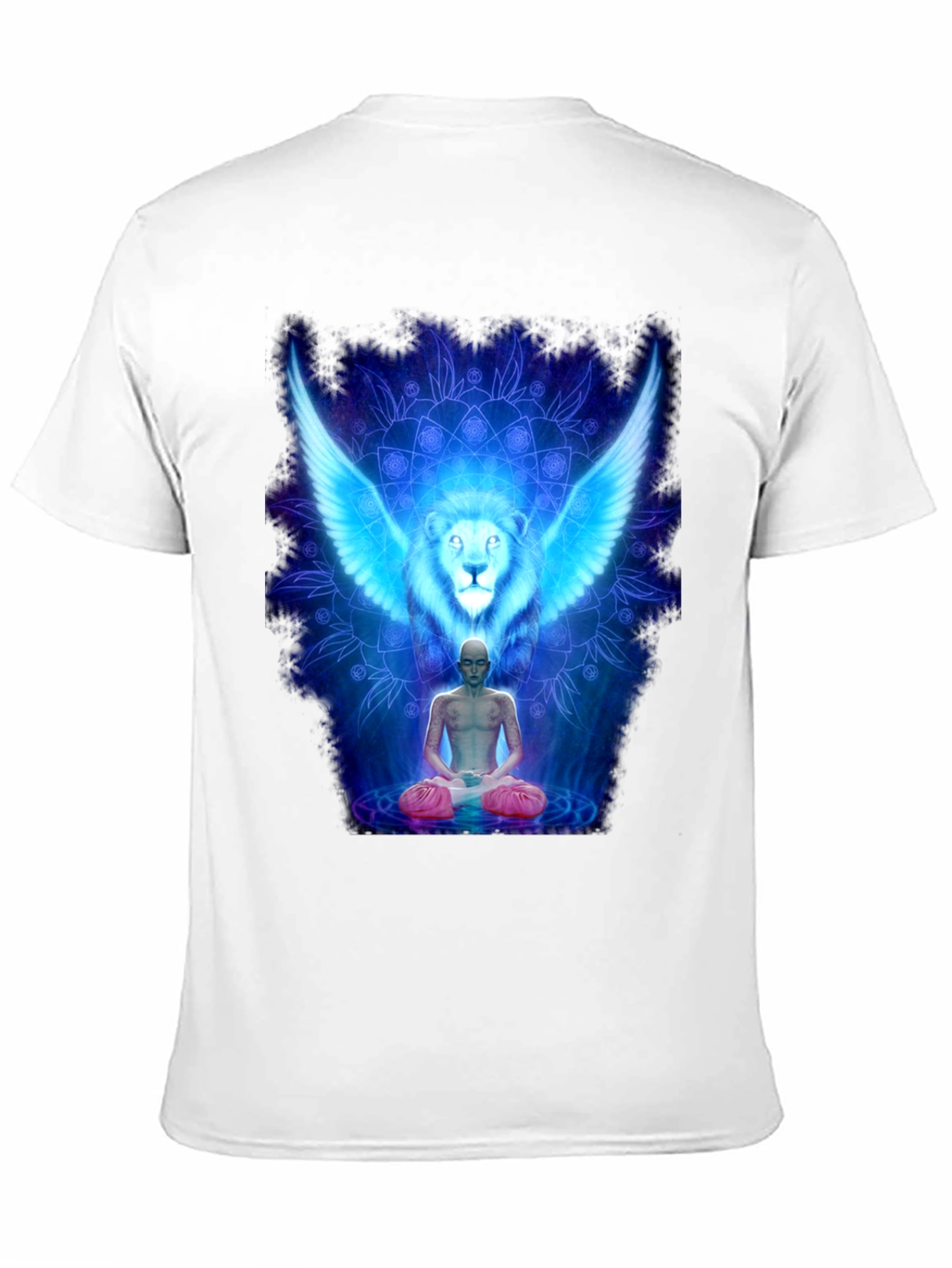 Winged Lion Meditation T-Shirt