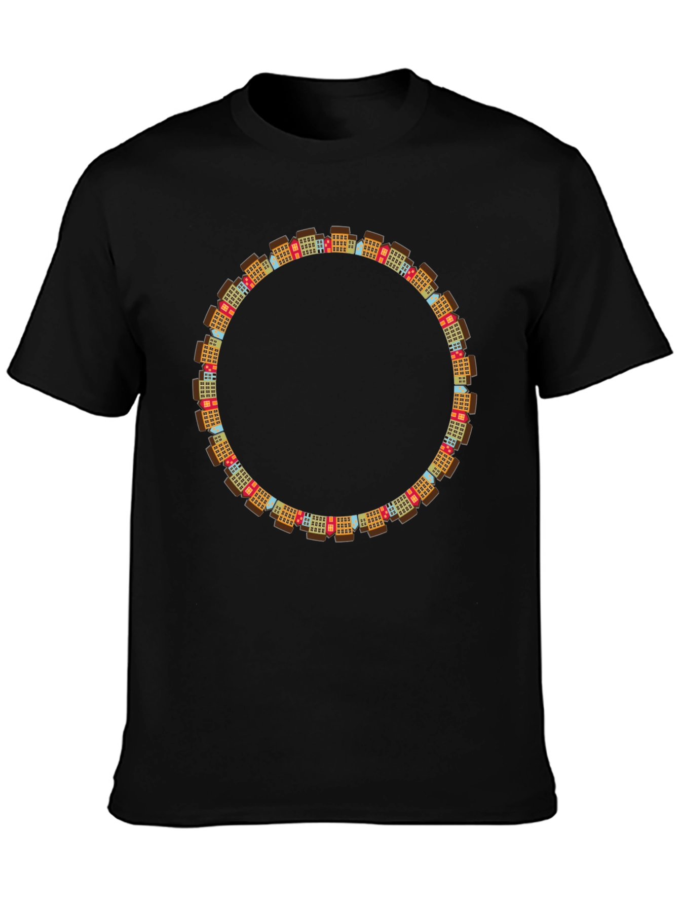Urban Circle Black T-Shirt