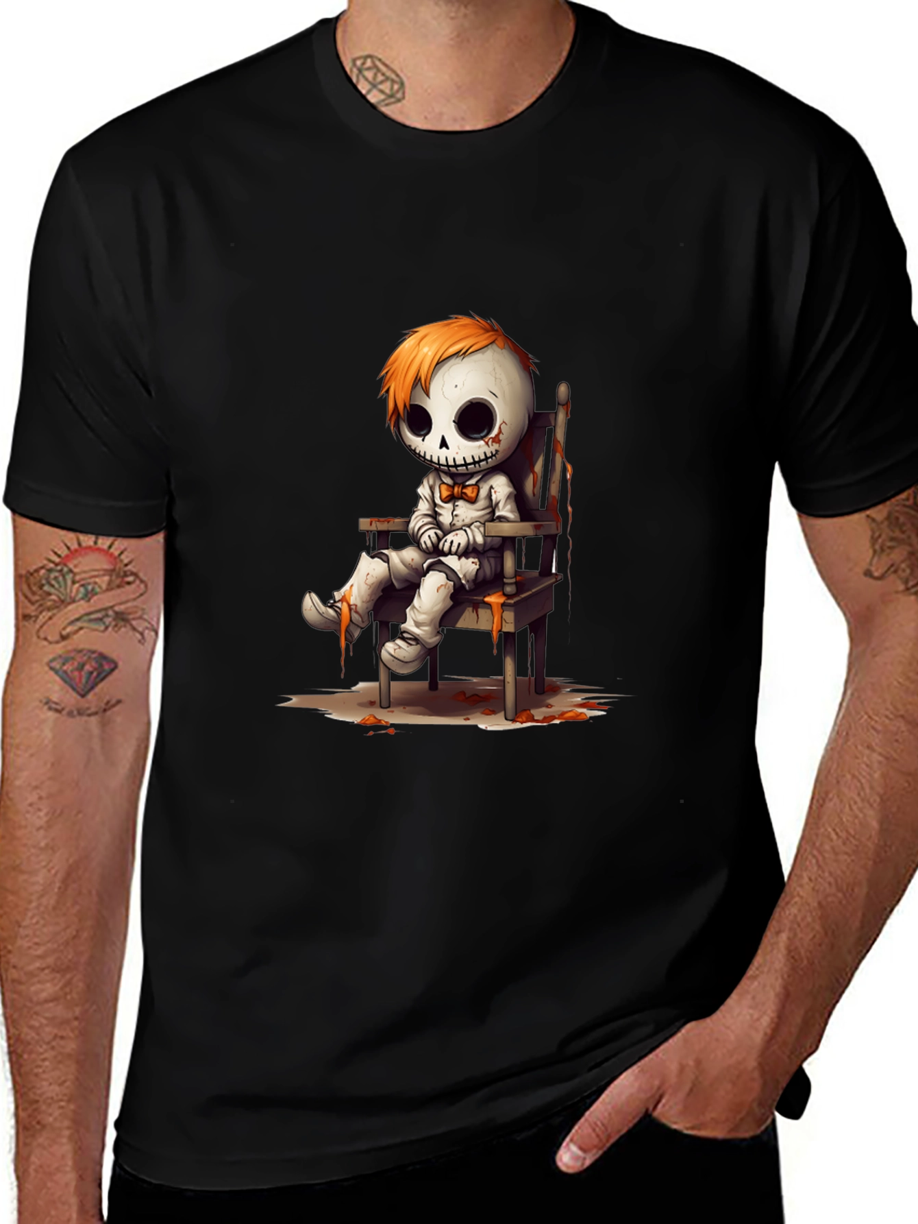 Spooky Cute Skeleton T-Shirt