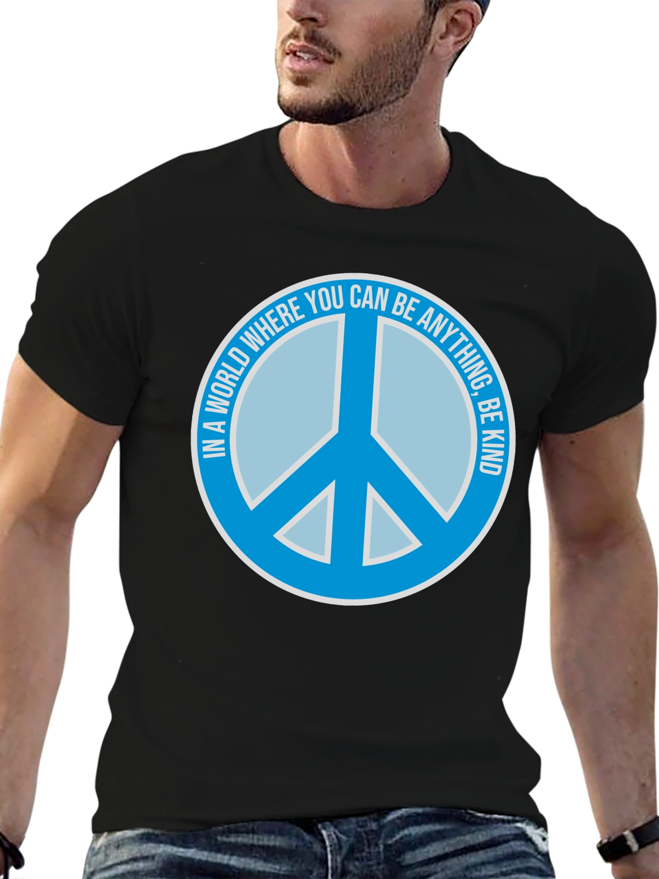 Be Kind Peace Sign T-Shirt