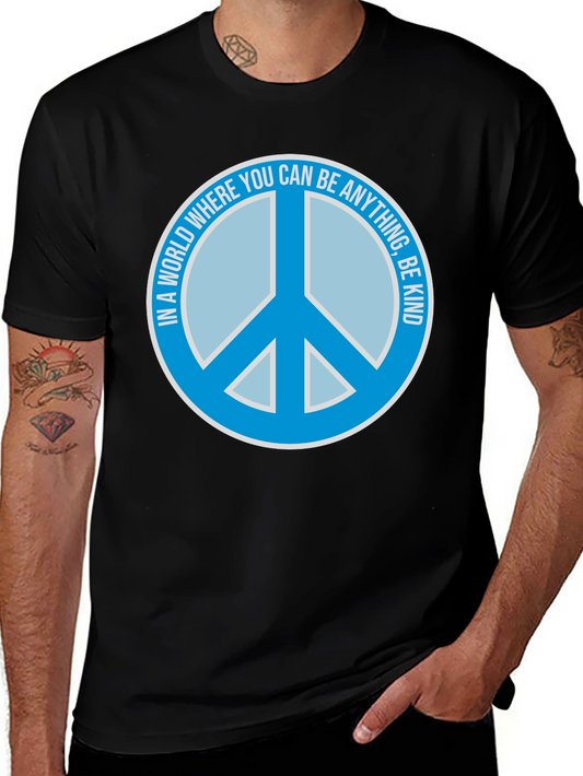 Be Kind Peace Sign T-Shirt