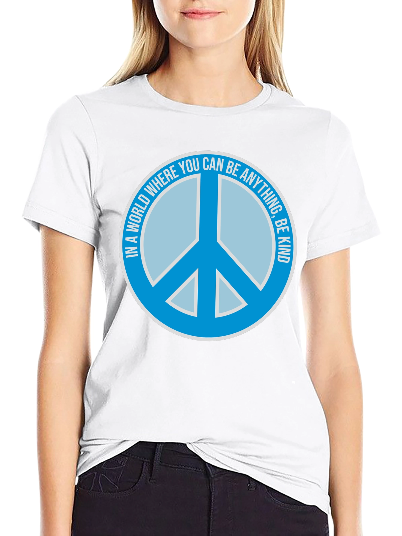 Be Kind Peace Sign T-Shirt