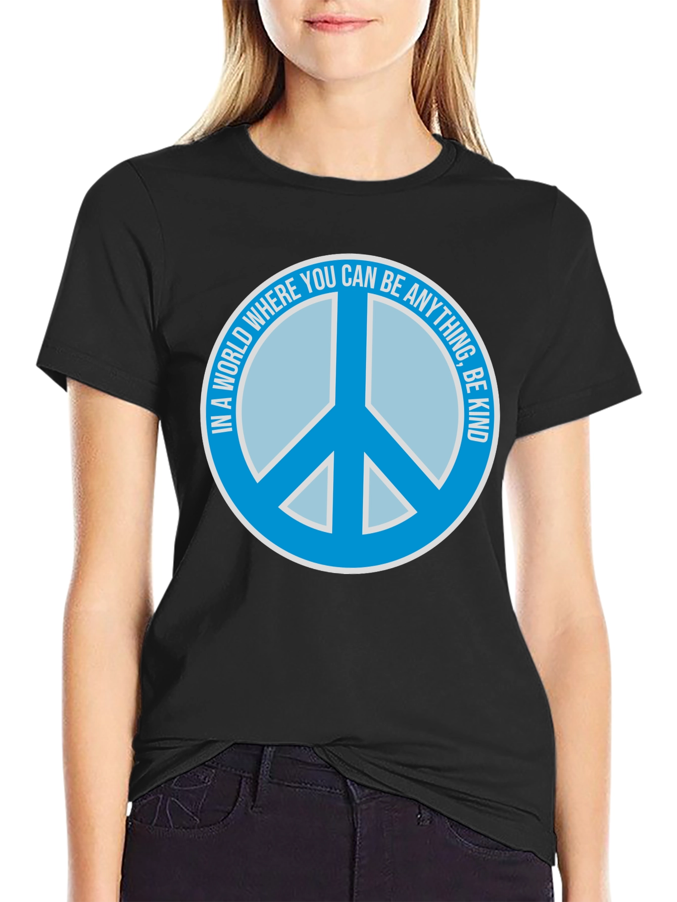 Be Kind Peace Sign T-Shirt
