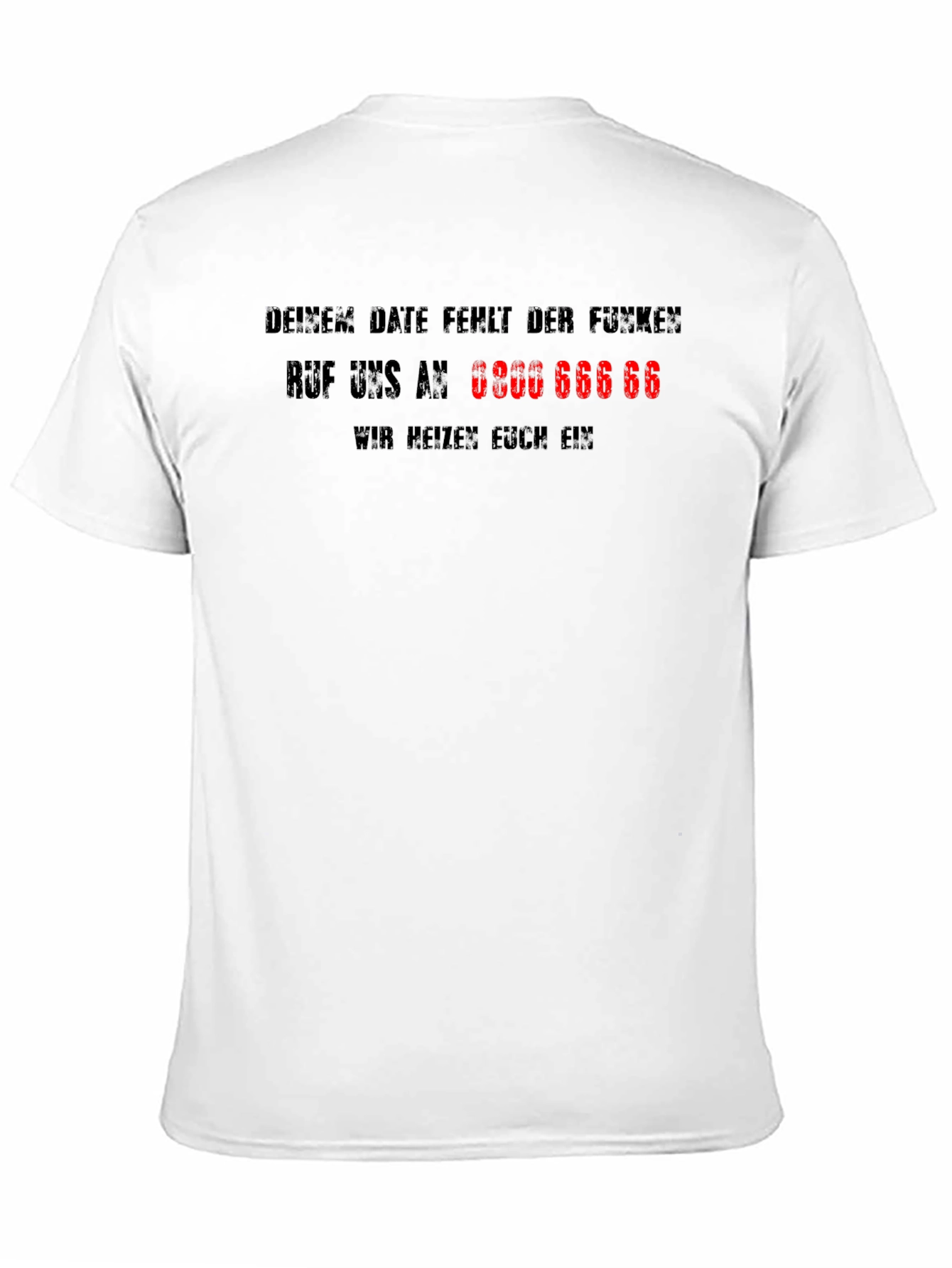 Funny German Slogan T-Shirt - Heizex Euch Ein