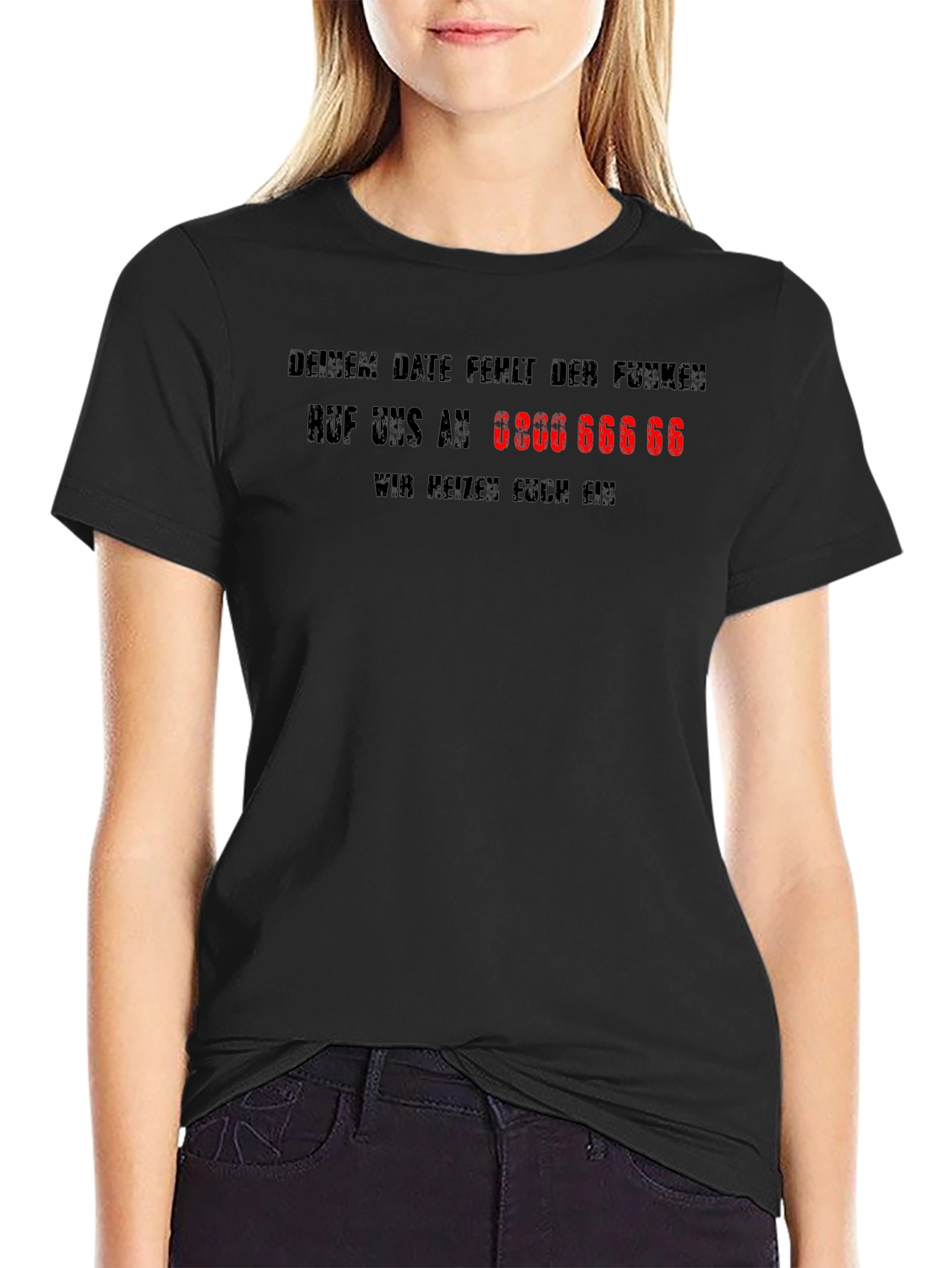 Funny German Slogan T-Shirt - Heizex Euch Ein