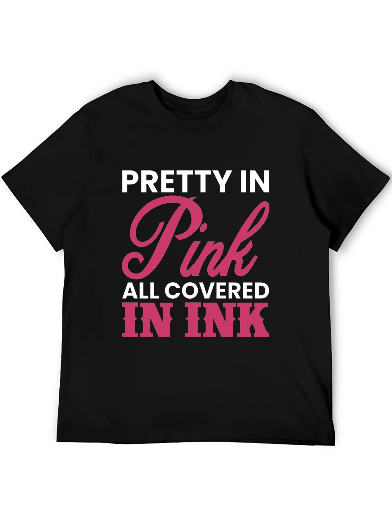 Pretty In Pink Tattoo Lover Tee