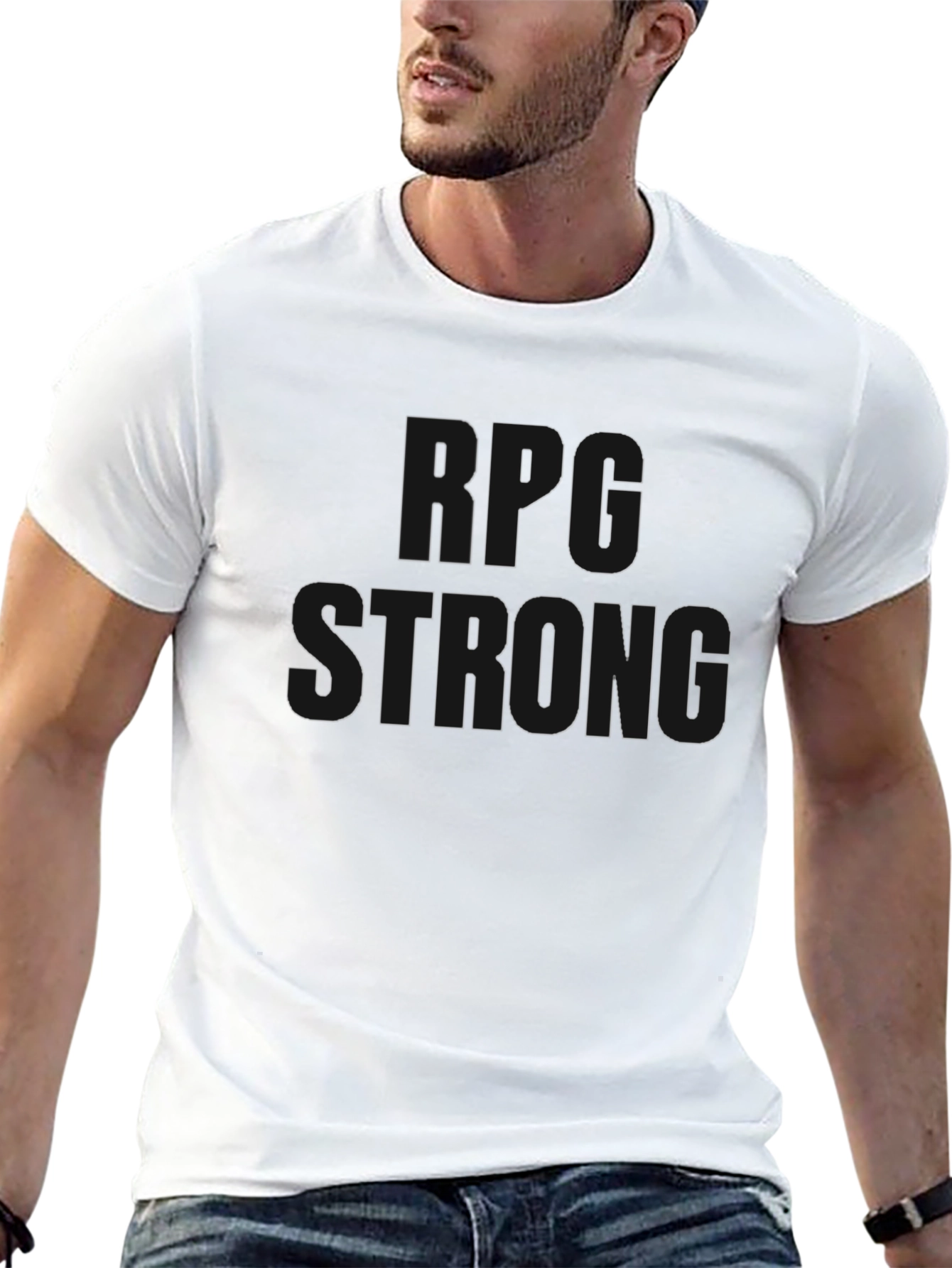 RPG Strong Black Graphic Tee