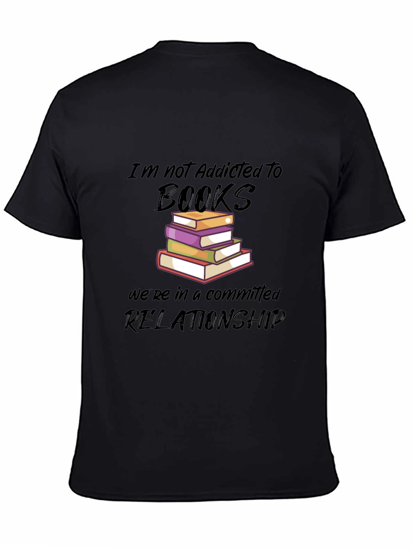 Book Lovers Graphic Tee - Committed Relationship