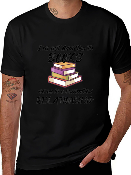 Book Lovers Graphic Tee - Committed Relationship